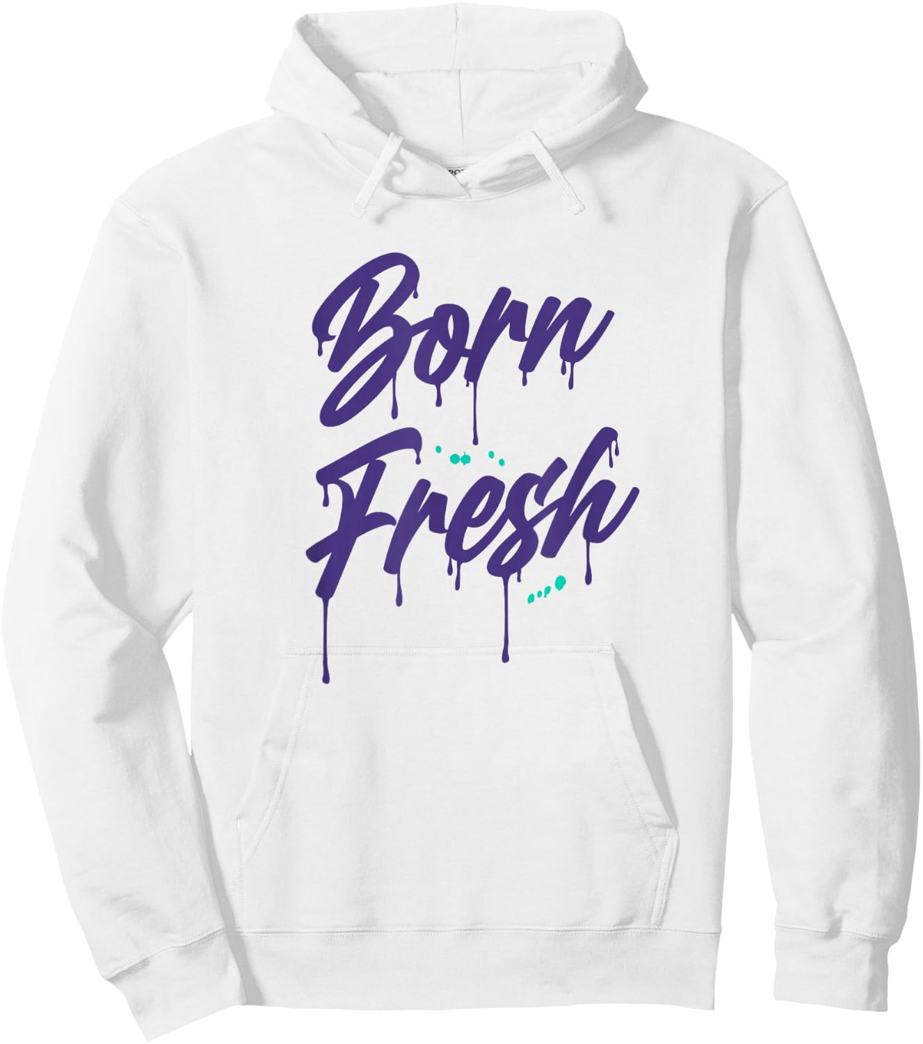 Made to Match Purple Grape 5s Hoodie - Hoodie | White