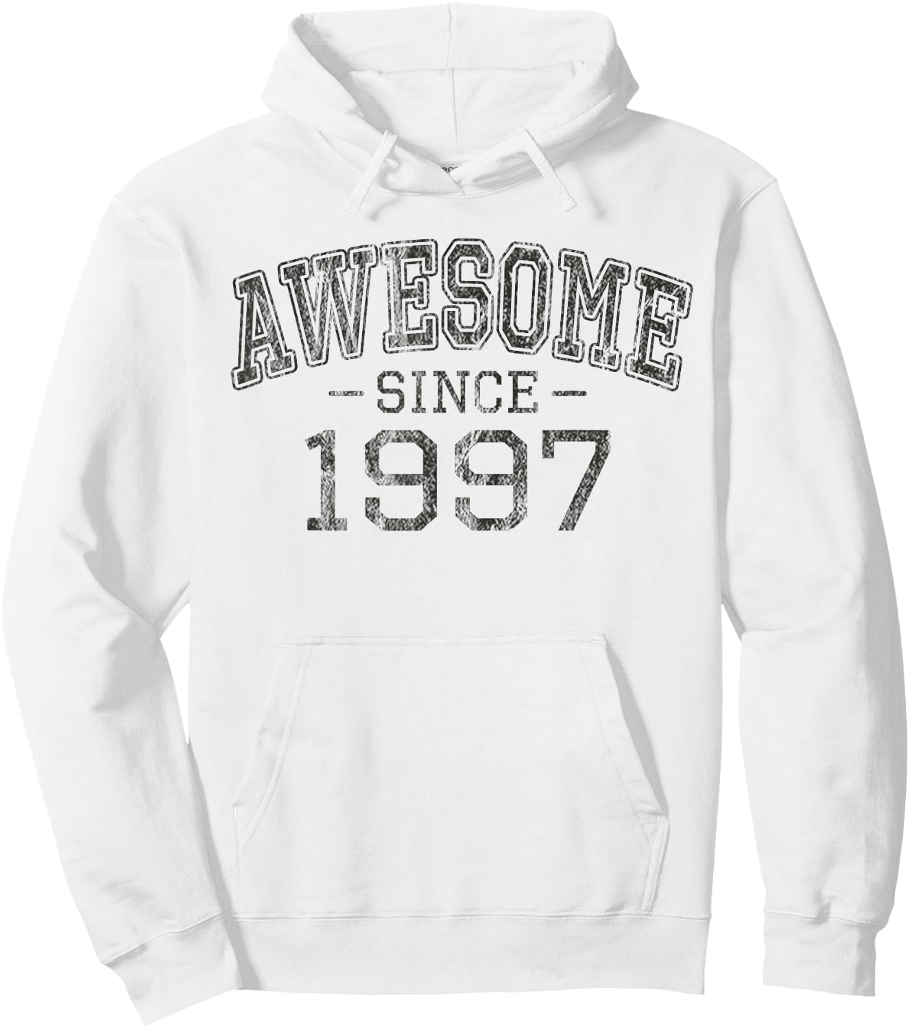 Awesome since 1997 Vintage Style Born in 1997 Birthday Gift Hoodie - Hoodie | White