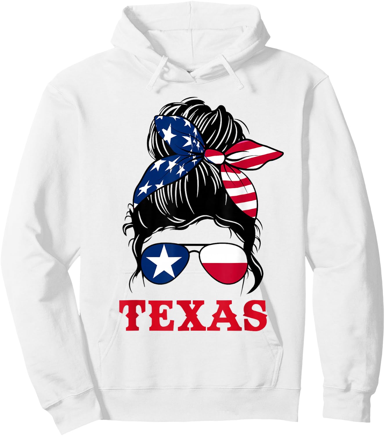Texas graphic design for girls kid toodler Texan Hoodie - Hoodie | White