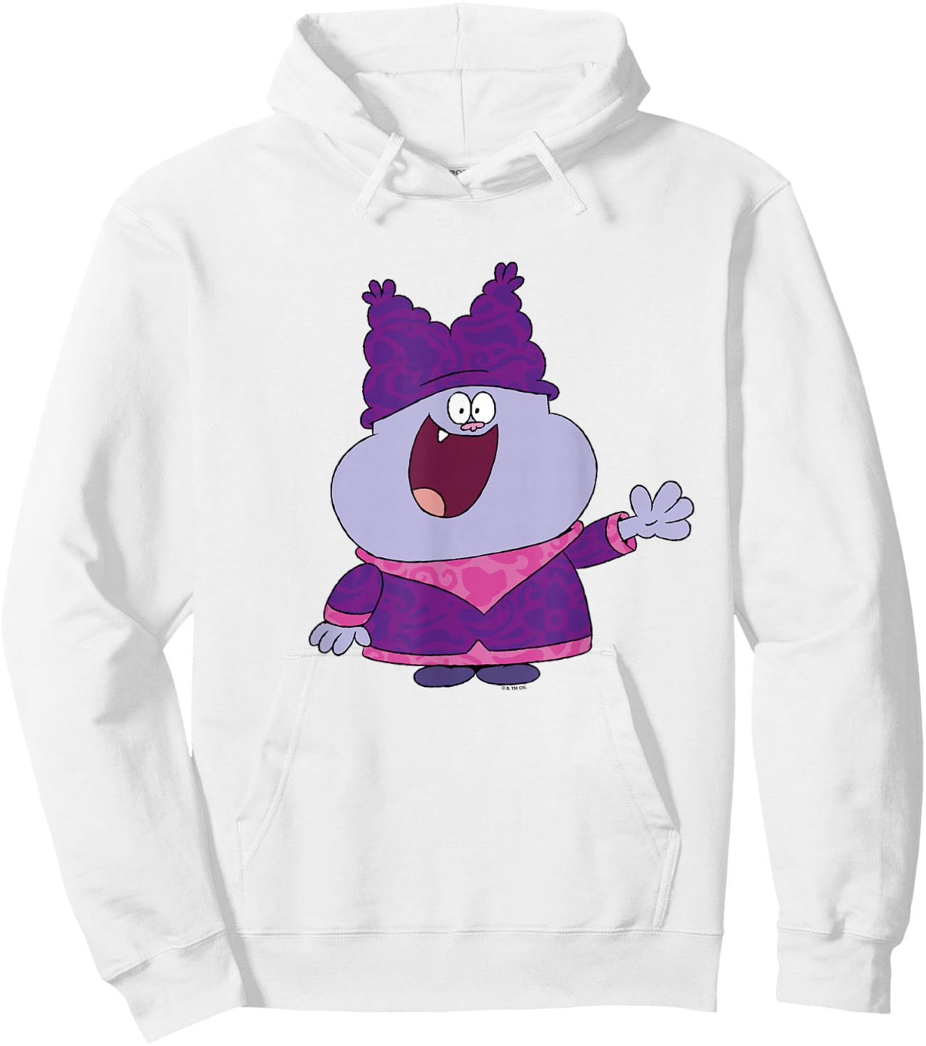 Chowder Happy Pose Full Body Shot Hoodie - Hoodie | White