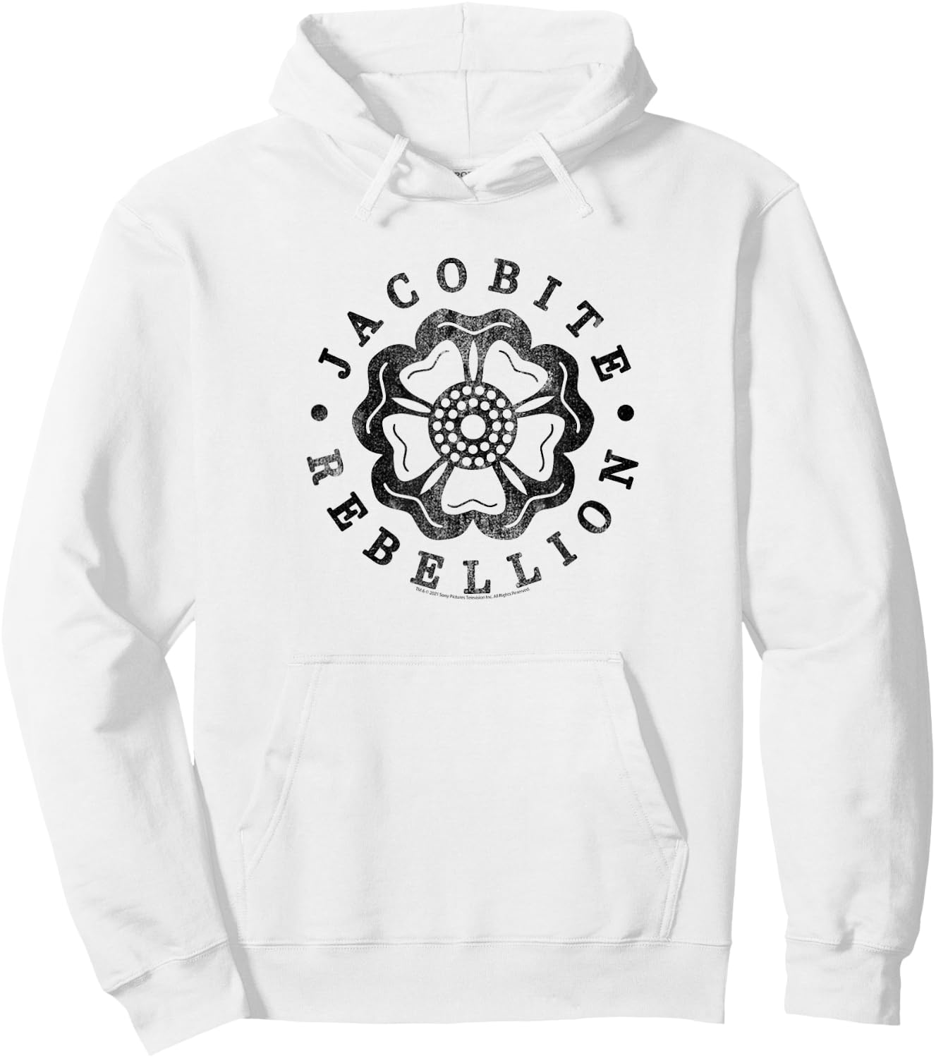 Outlander Jacobite Rebellion Hoodie - Hoodie | White
