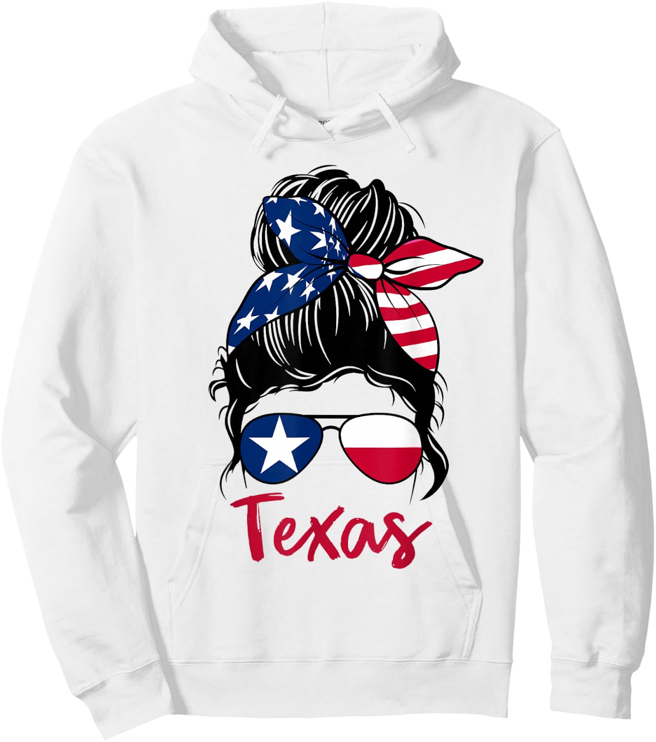 Texas graphic design for girls kid toodler Texan Hoodie - Hoodie | White