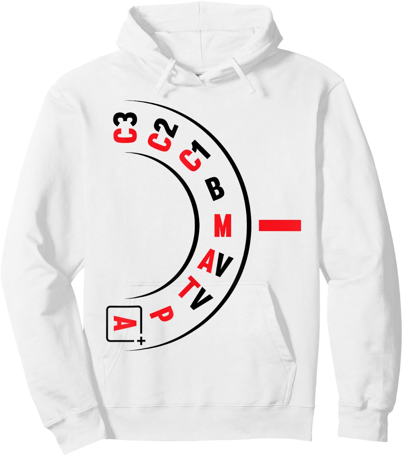 Funny Photographer Camera Lens Photography Photo Gift Hoodie - Hoodie | White