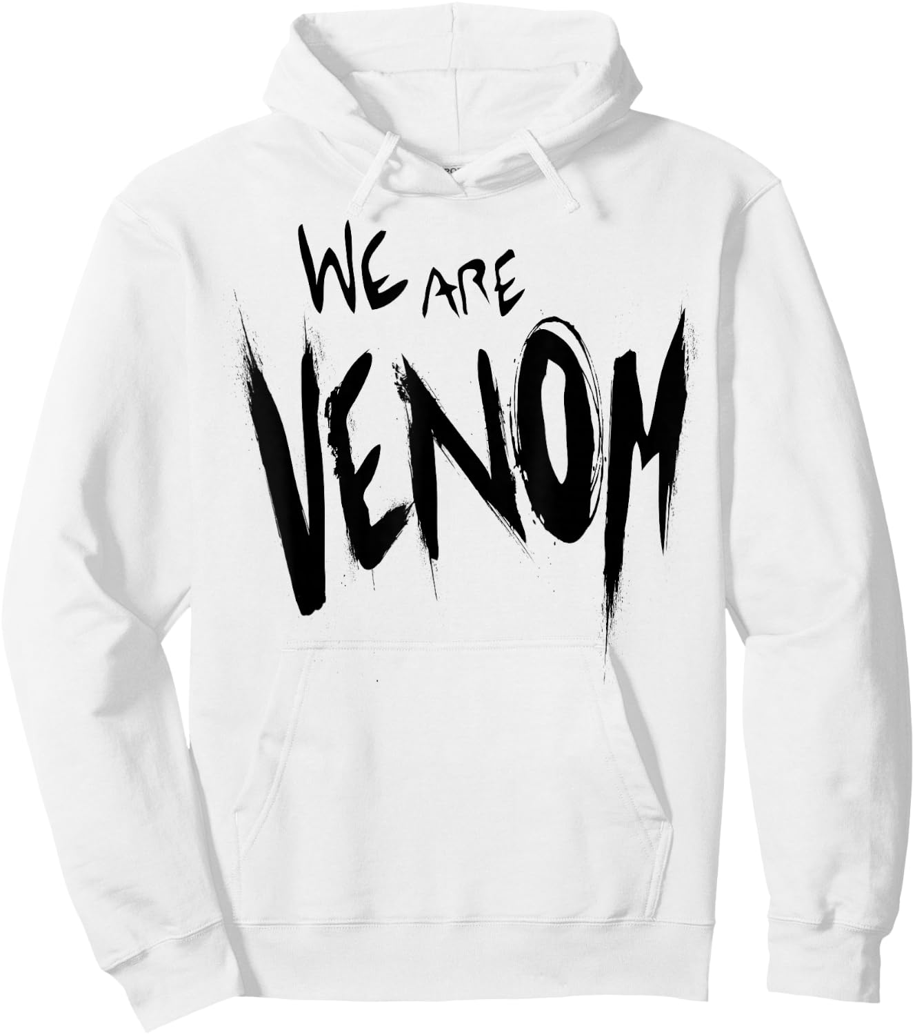 Marvel We Are Venom Large Text Hoodie - Hoodie | White