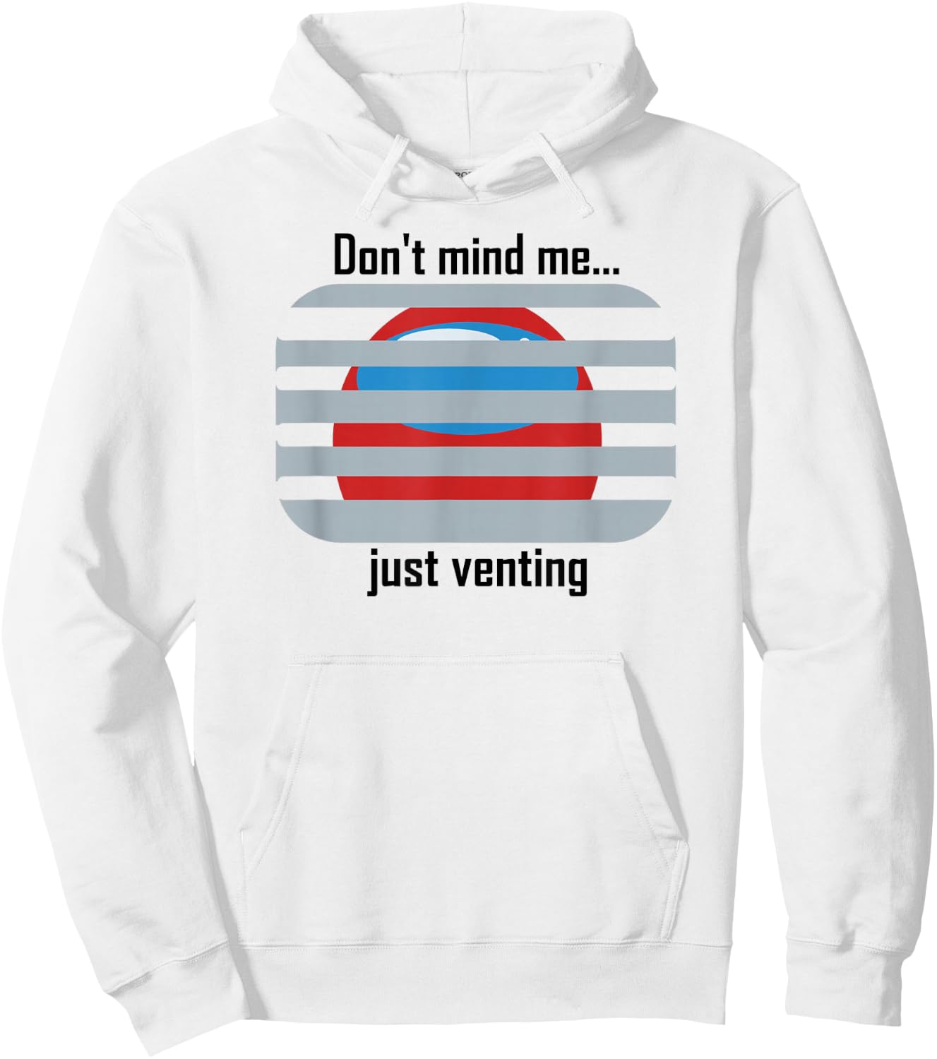 Funny Venting Imposter Hoodie - Hoodie | White