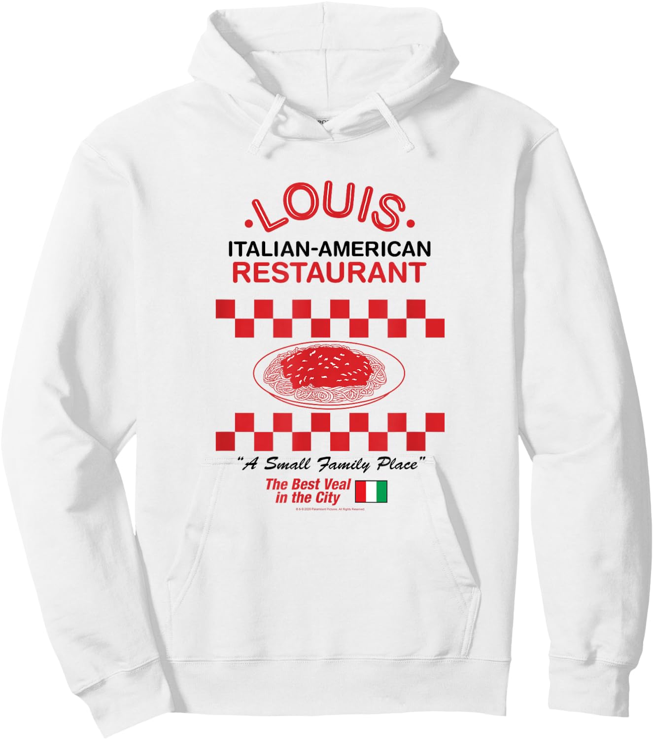 The Godfather Louis Italian-American Restaurant Small Hoodie - Hoodie | White