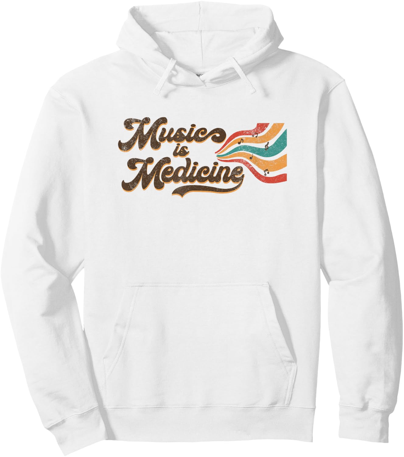 Music Is Medicines Songwriter Musician Music Lover Hoodie - Hoodie | White