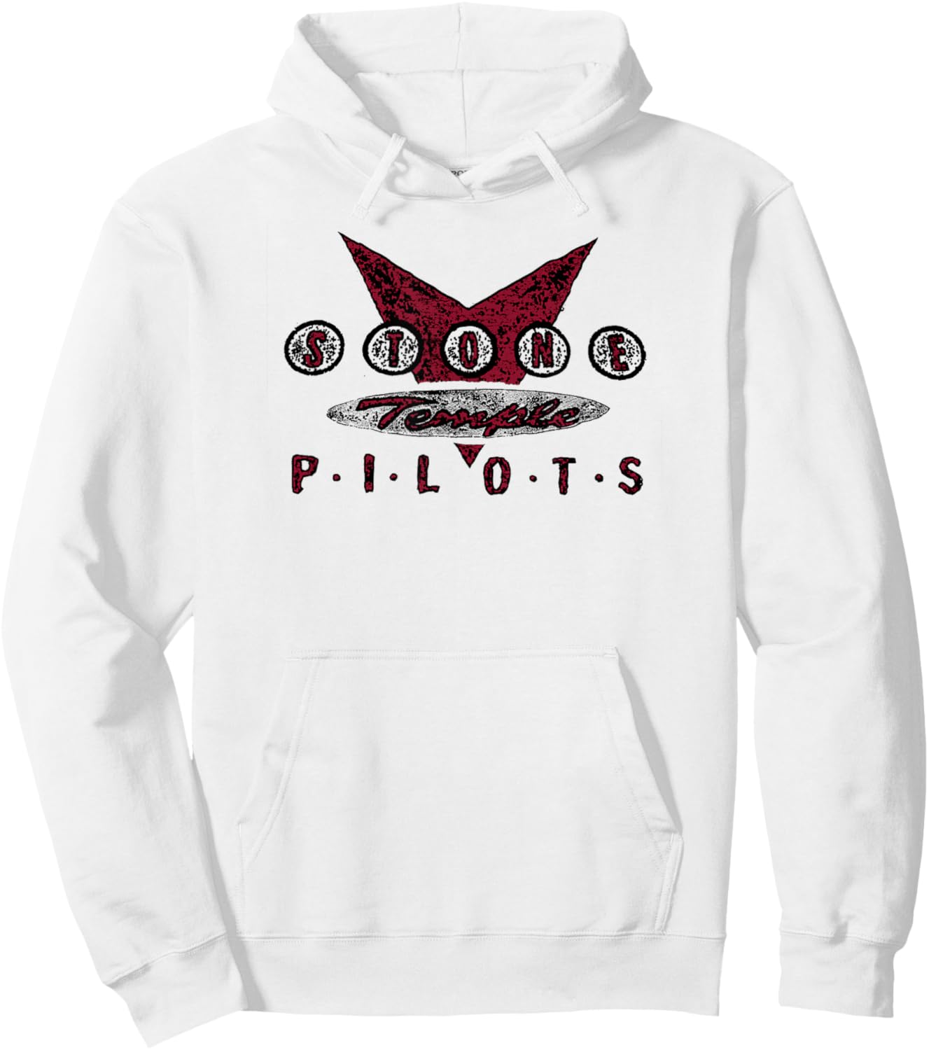 Stone Temple Pilots – Vintage Car Logo Pink Hoodie - Hoodie | White
