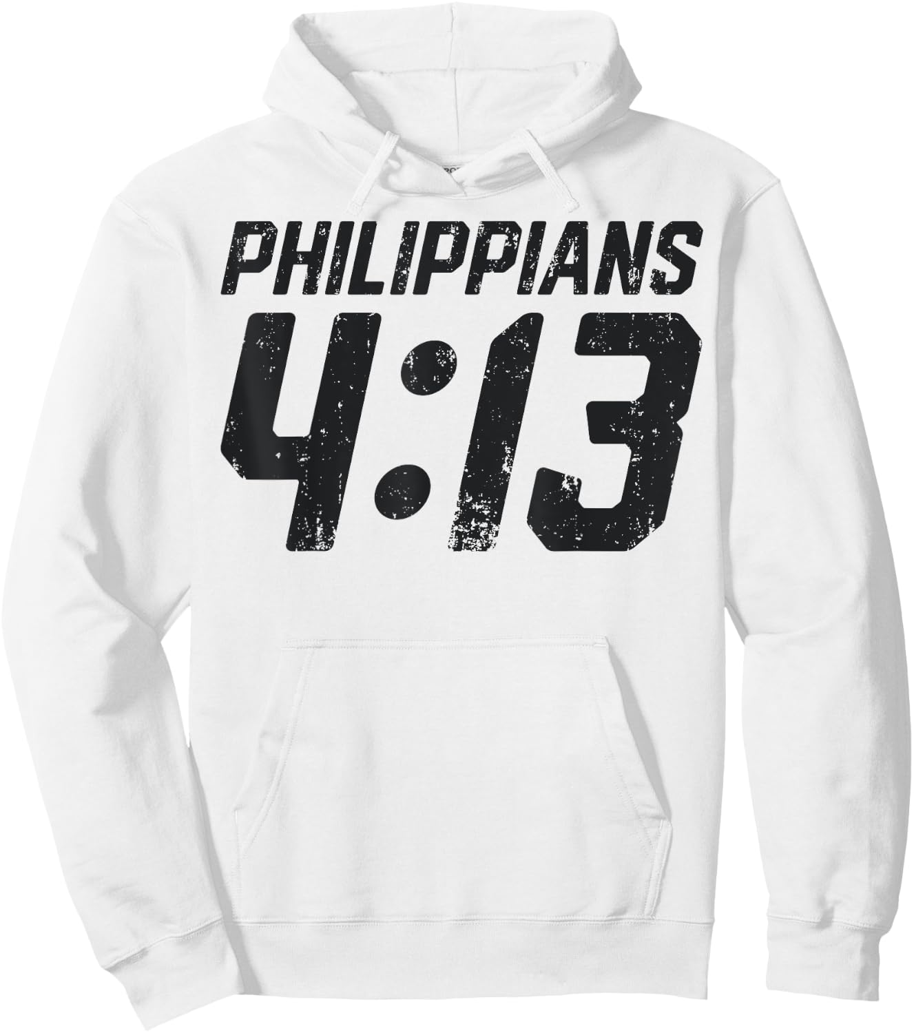 Philippians 4:13 Christian Bible Verse Men Women Religious Hoodie - Hoodie | White