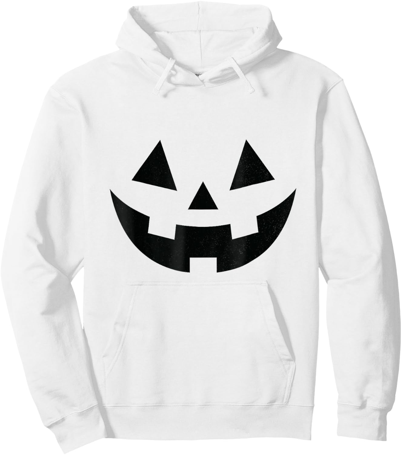 Vintage Pumpkin Face Jackolantern Jack O Lantern Halloween Hoodie - Hoodie | White