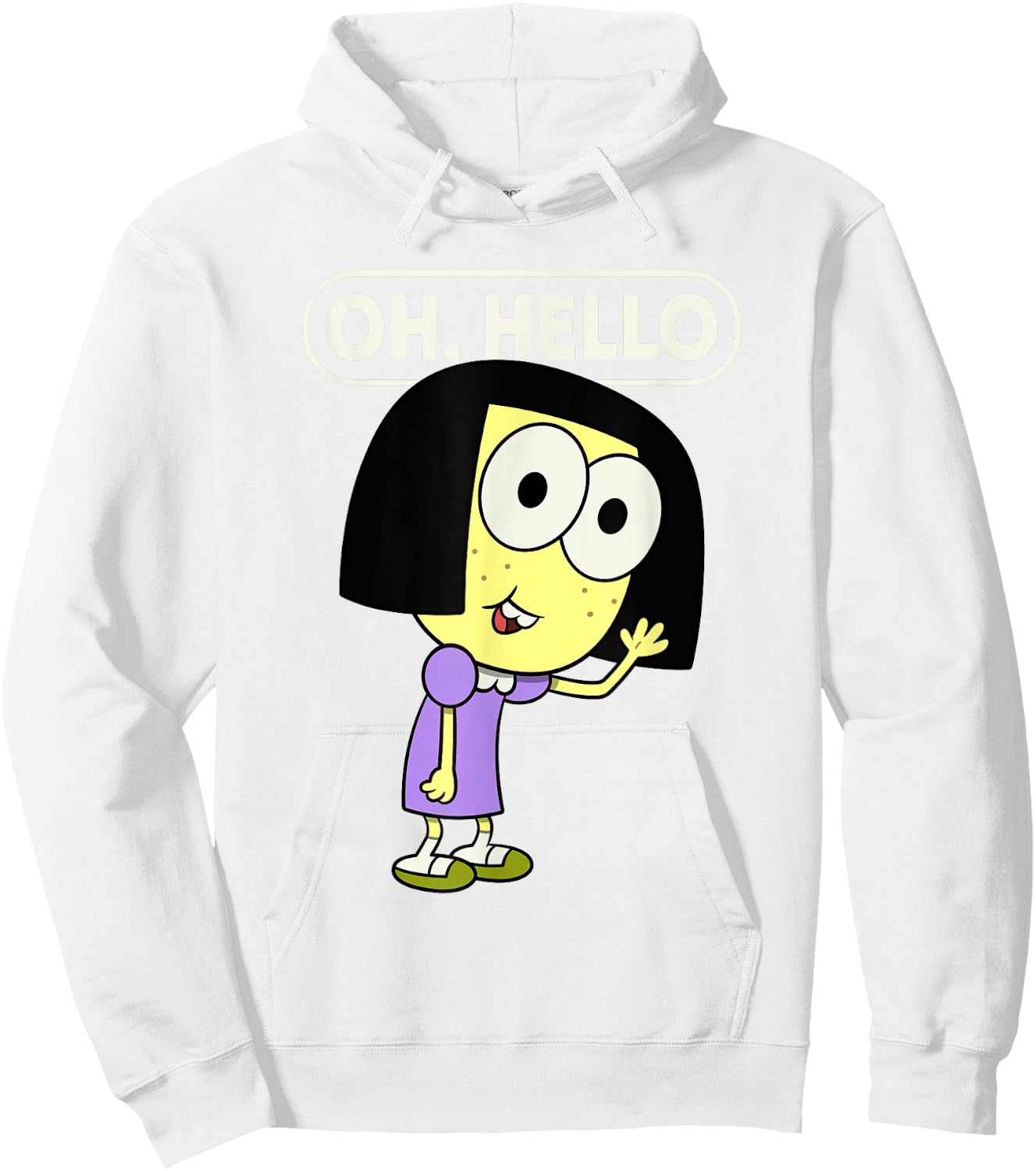 Disney Big City Greens Tilly Oh, Hello Hoodie - Hoodie | White