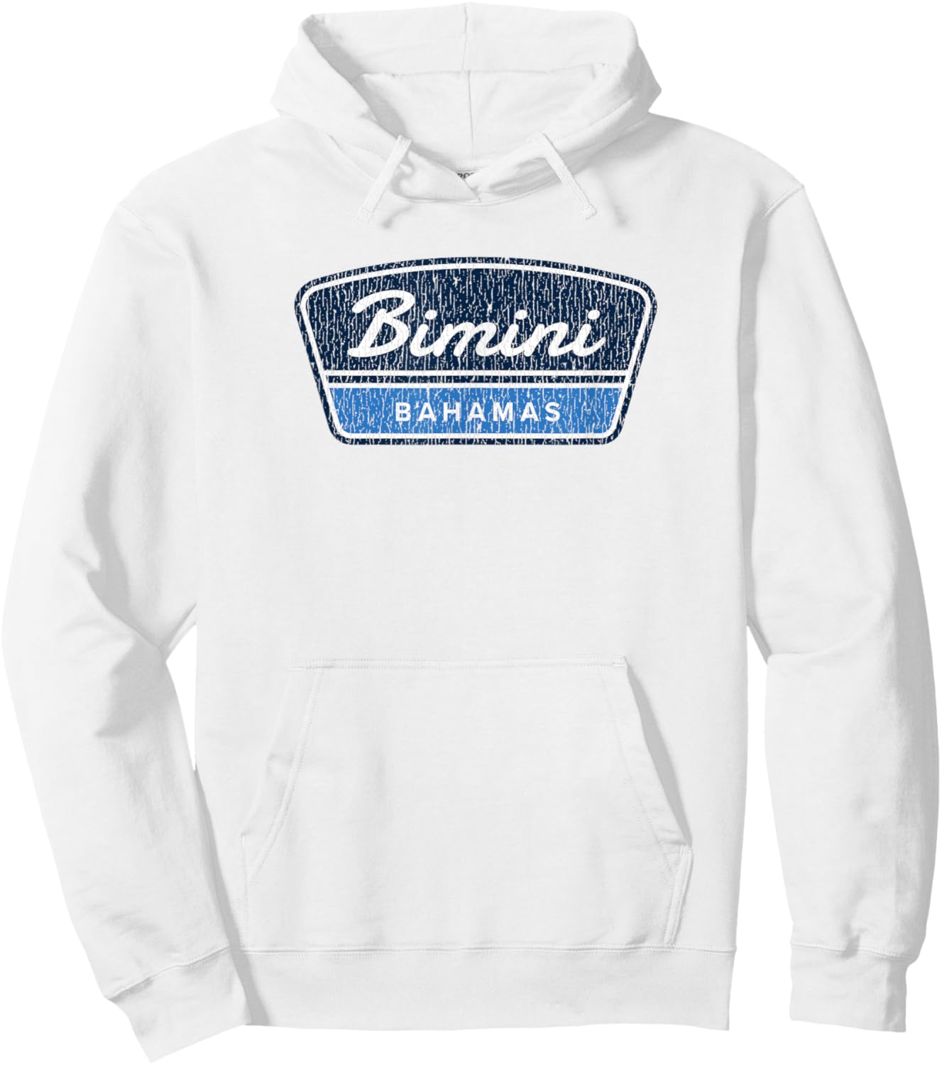 Retro Bimini Bahamas Vintage Throwback Souvenir Hoodie - Hoodie | White