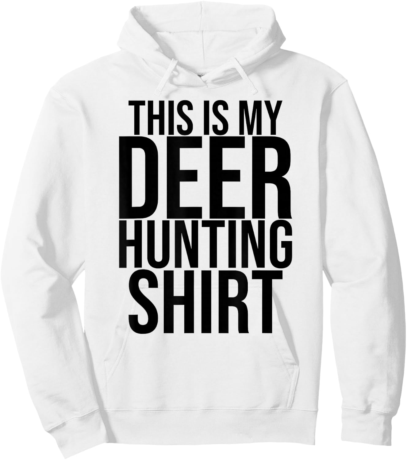 This is My Deer Hunting Shirt Orange Hunter Hoodie - Hoodie | White