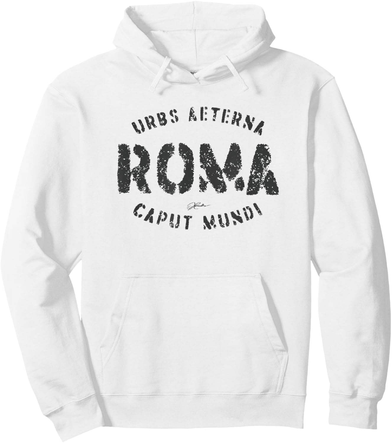 JCombs: Rome, Eternal City, Capital of the World Hoodie - Hoodie | White