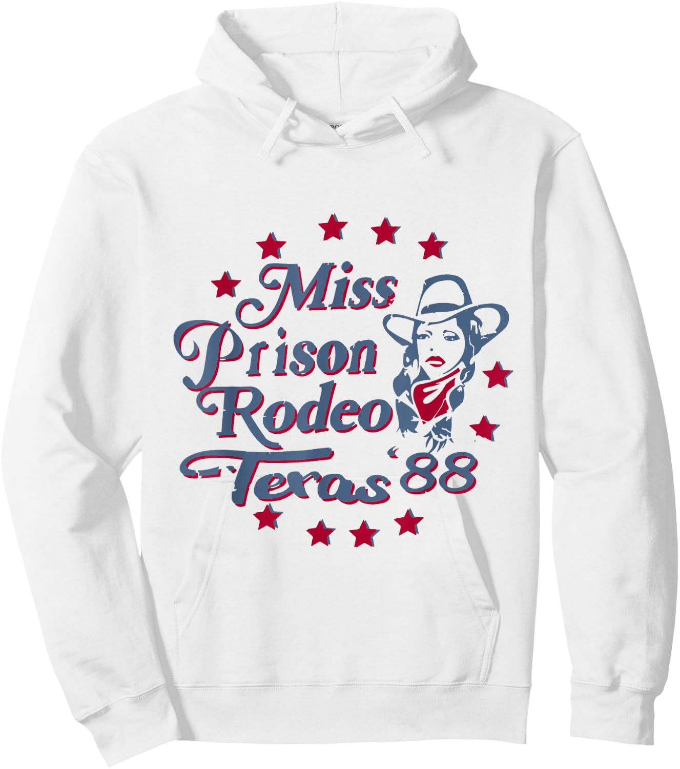Miss Texas Prison Rodeo 1988 vintage Hoodie - Hoodie | White