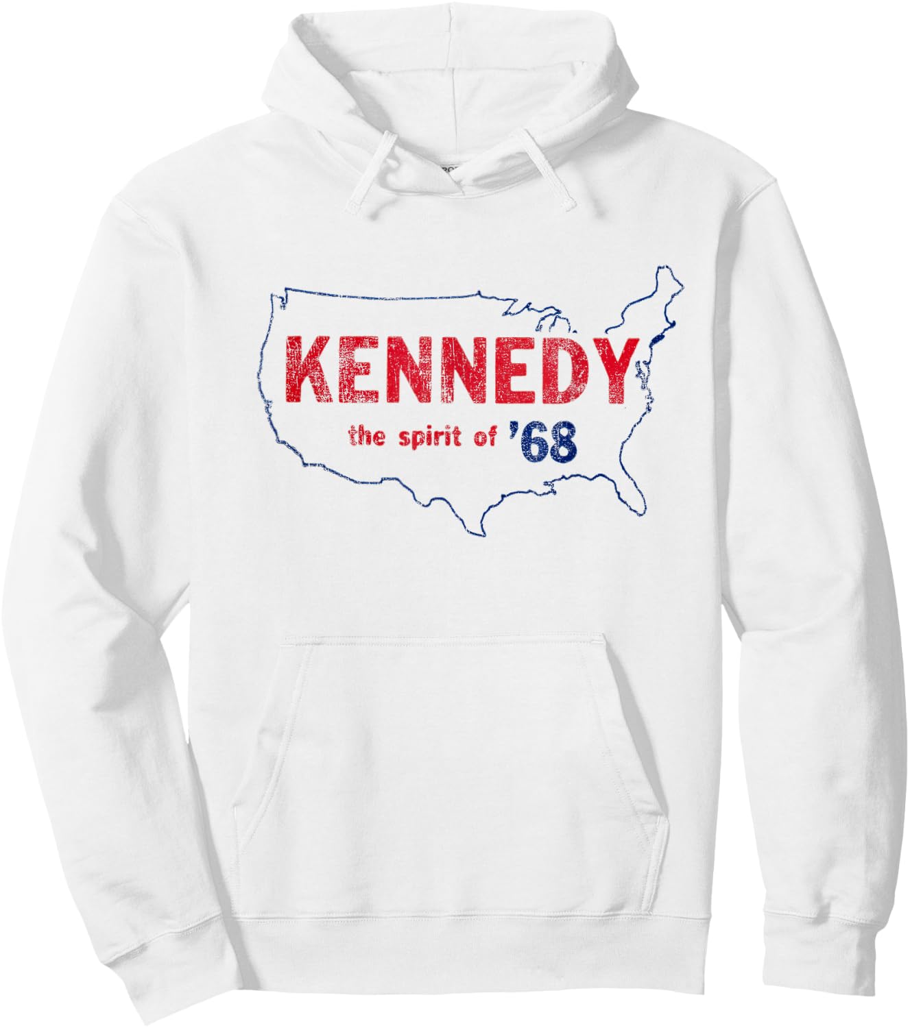 Retro 1968 Bobby Kennedy Shirt - RFK Robert Kennedy Hoodie - Hoodie | White