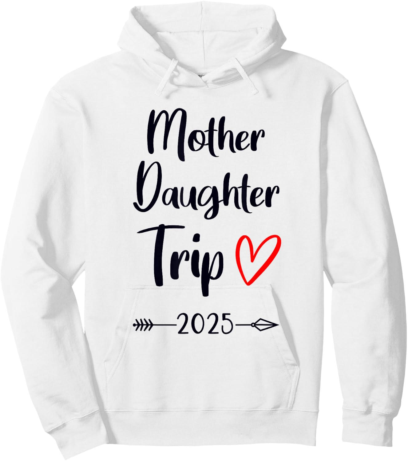 Mother Daughter Trip 2025 Family Vacation Mom Matching Hoodie - Hoodie | White