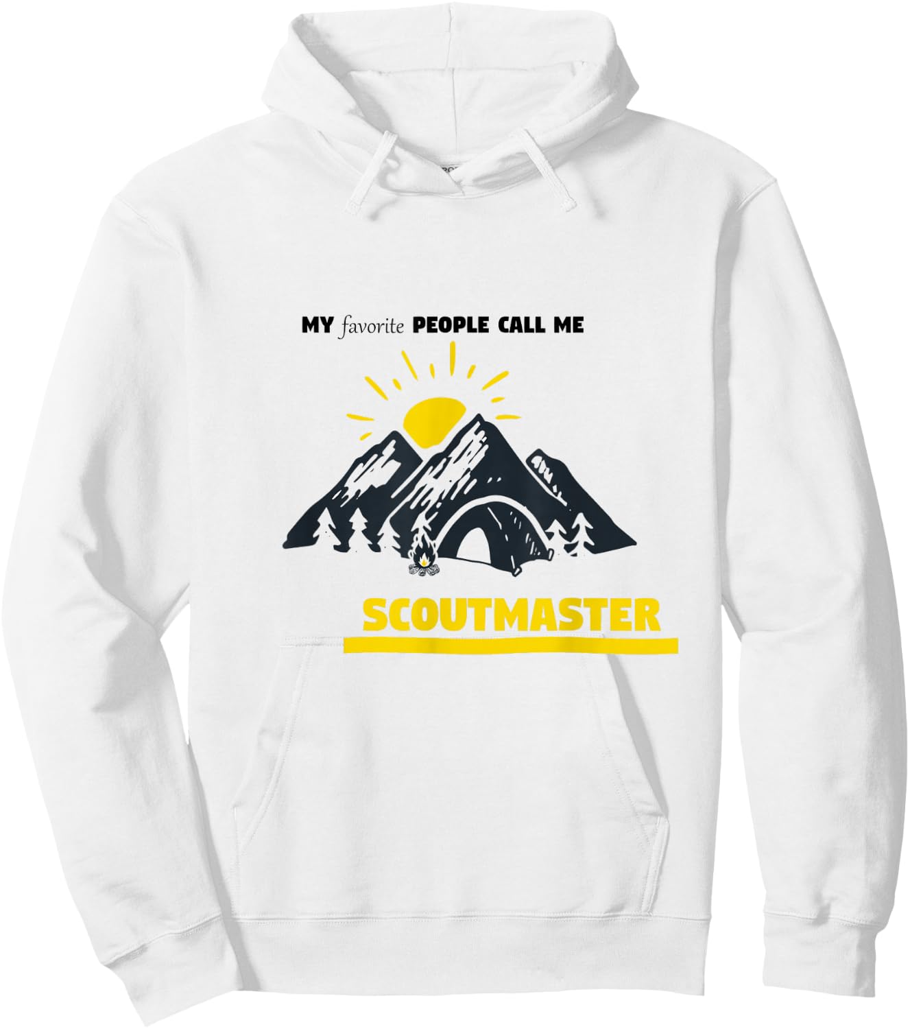 Scoutmaster Thank You Gift - Scoutmaster Gifts Hoodie - Hoodie | White