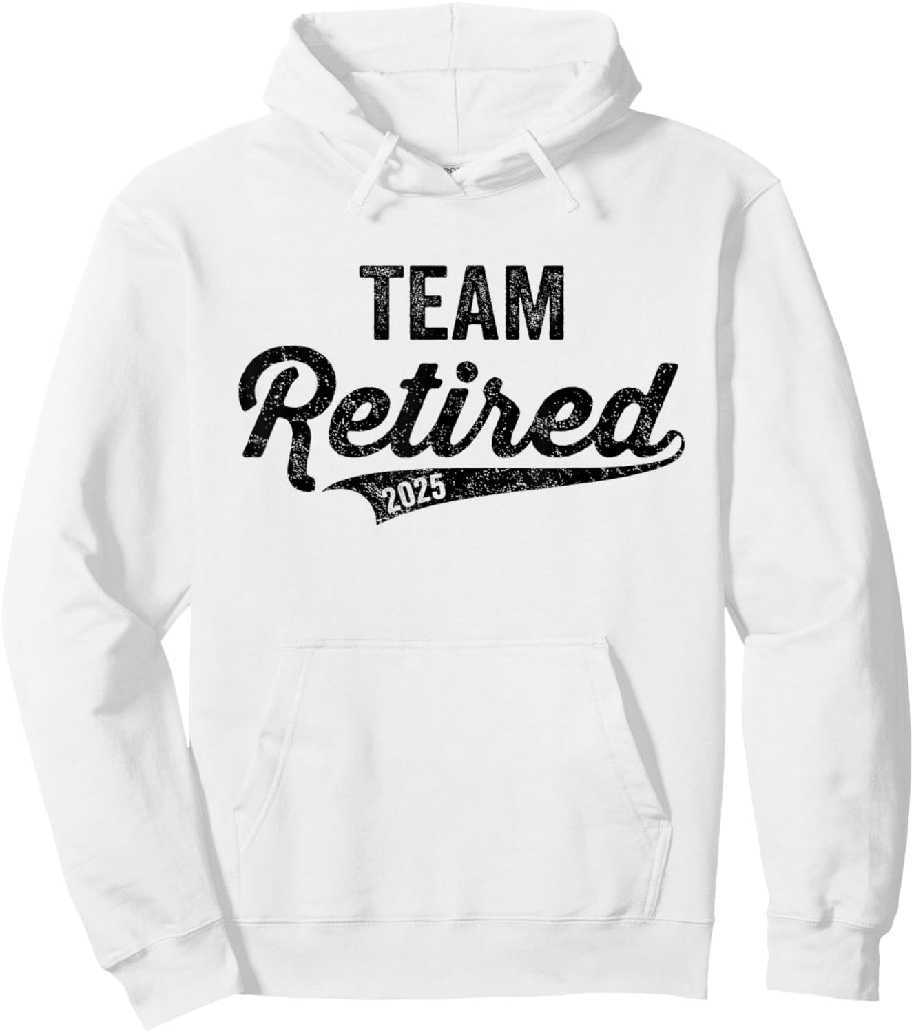 Funny 2025 Team Retired Couples Groups Retiree Retirement Hoodie - Hoodie | White