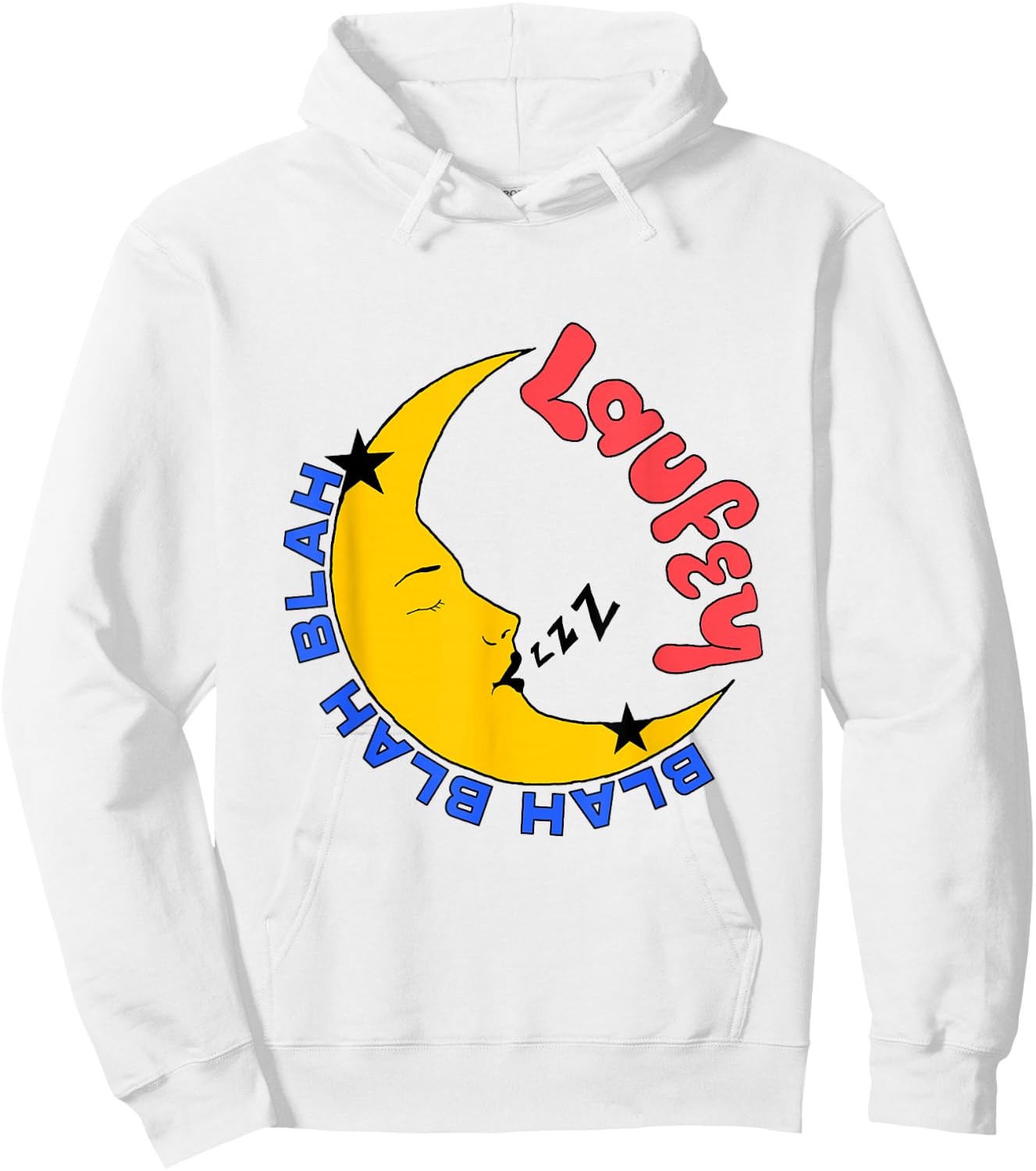 Laufey Blah Blah Blah Hoodie - Hoodie | White