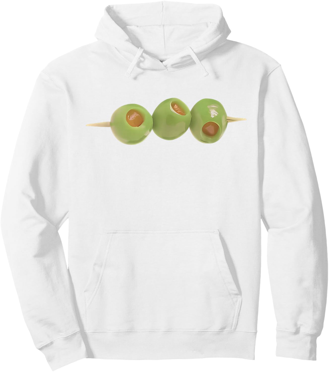 Martini Olives Shirt | Cute Olives Graphic For Girl Women Hoodie - Hoodie | White
