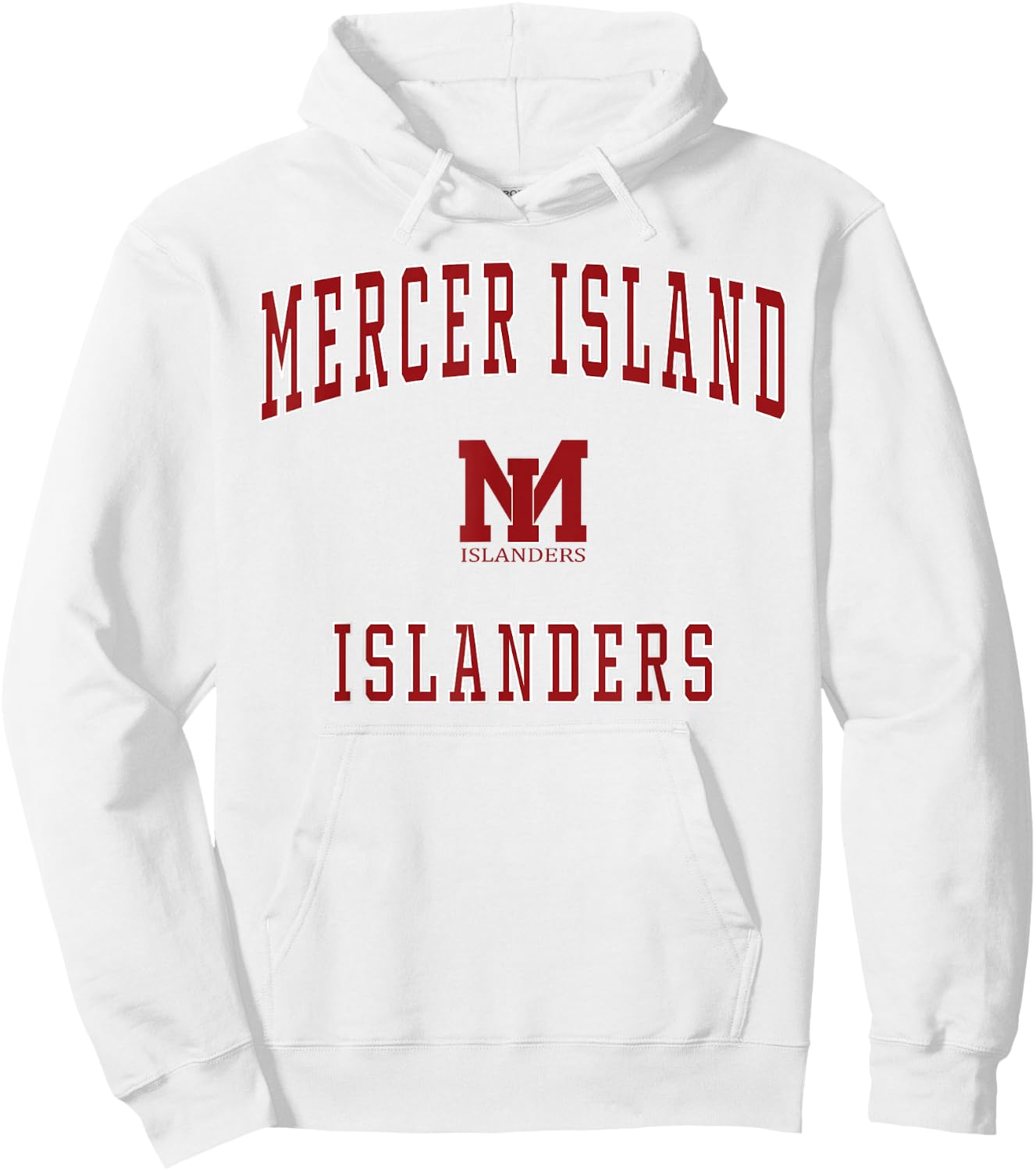 Mercer Island High School Islanders Hoodie - Hoodie | White