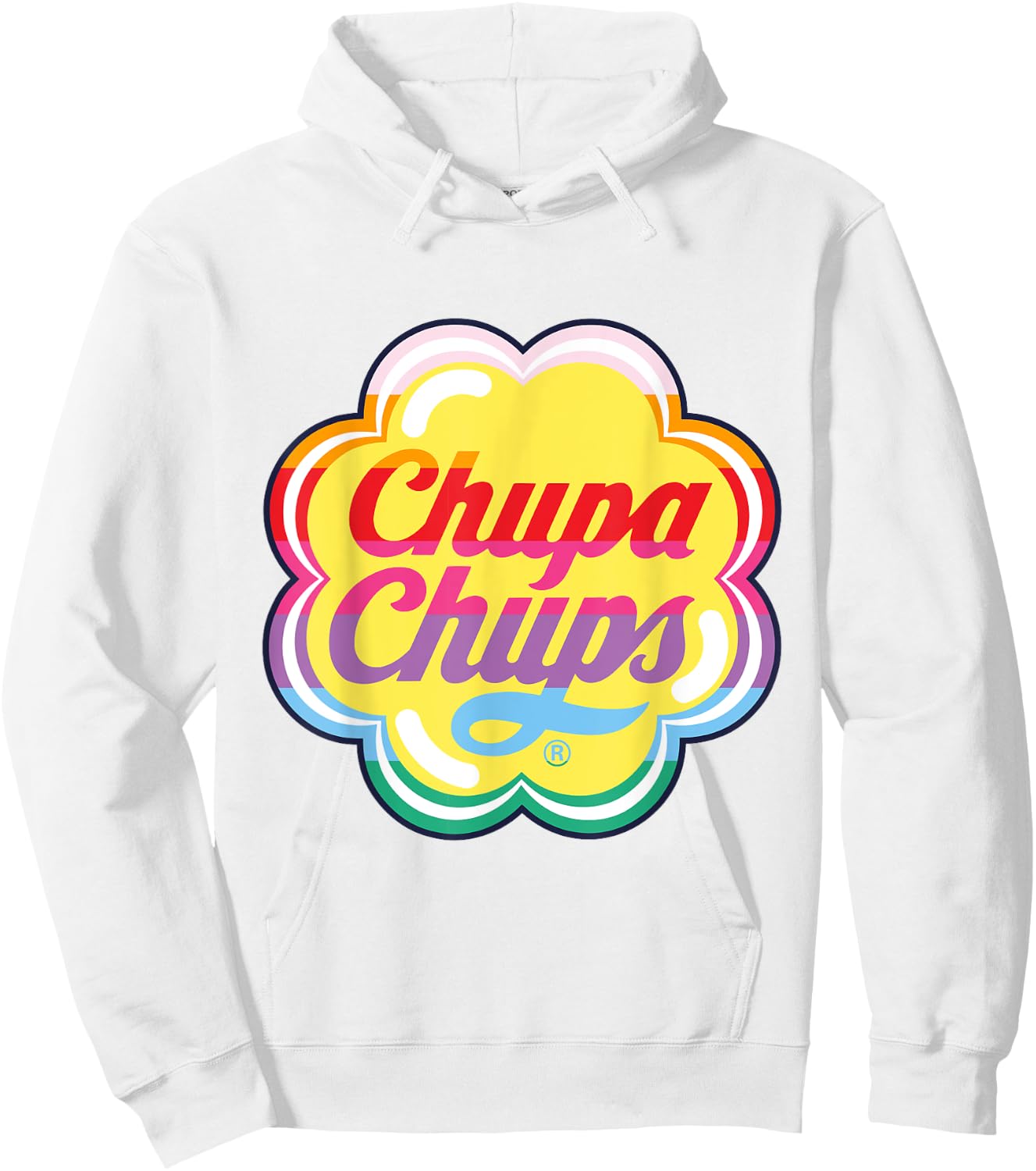 Chupa Chups Sweet Rainbow 2 Hoodie - Hoodie | White