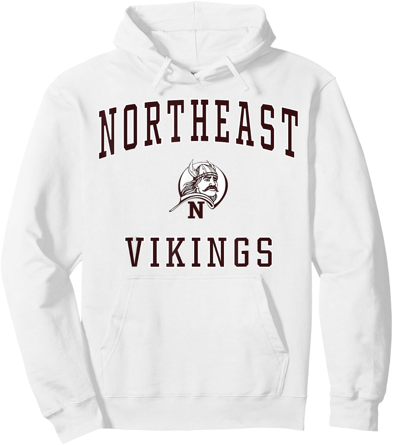 Northeast High School Vikings Hoodie - Hoodie | White