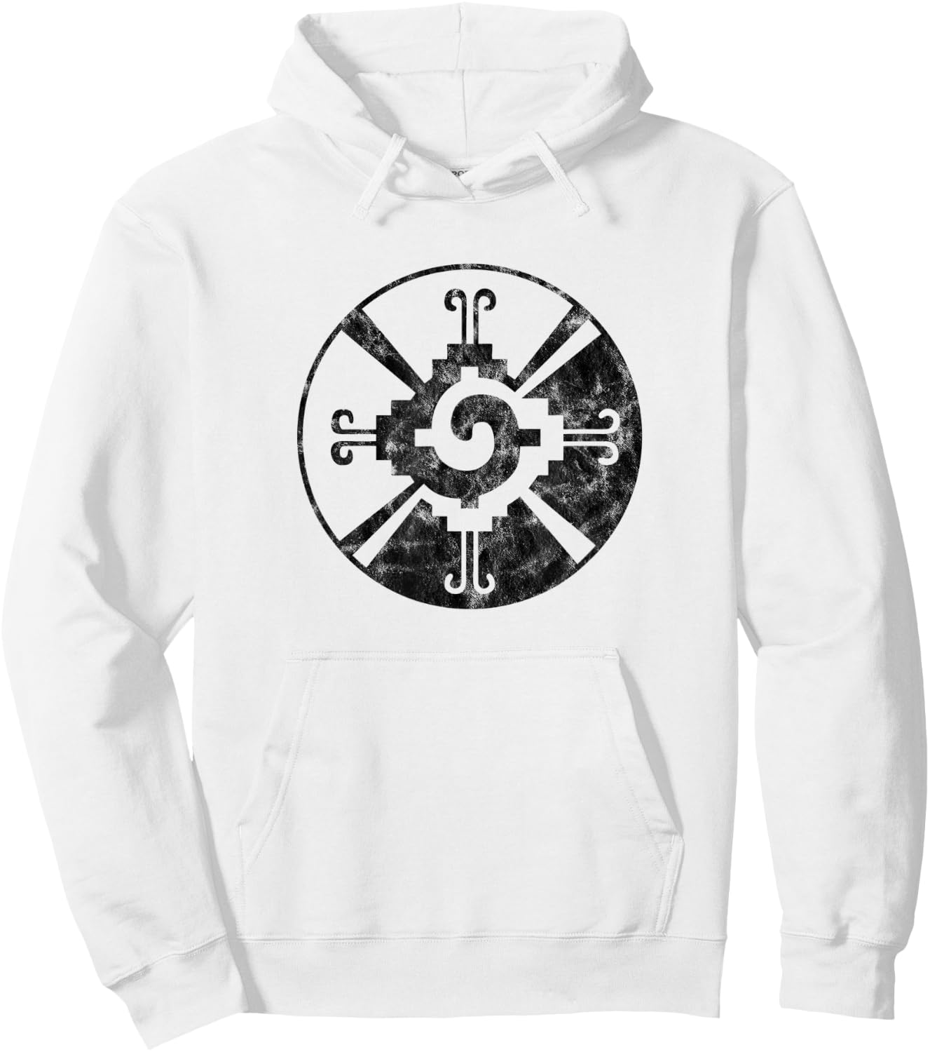 Hunab Ku, Maya, symbol, Indian, heart of the galaxy, mystic Hoodie - Hoodie | White