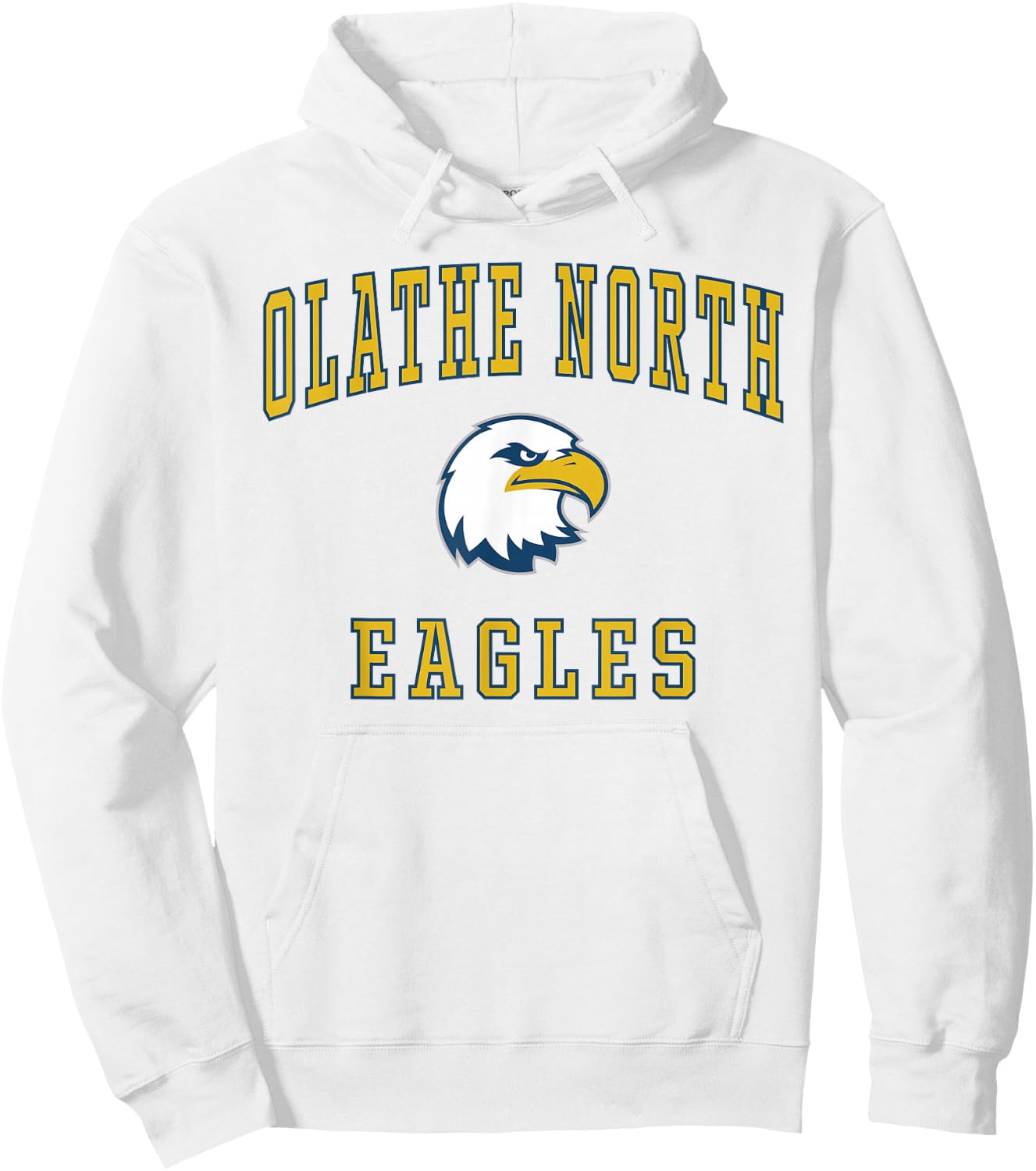 Olathe North High School Eagles Hoodie - Hoodie | White