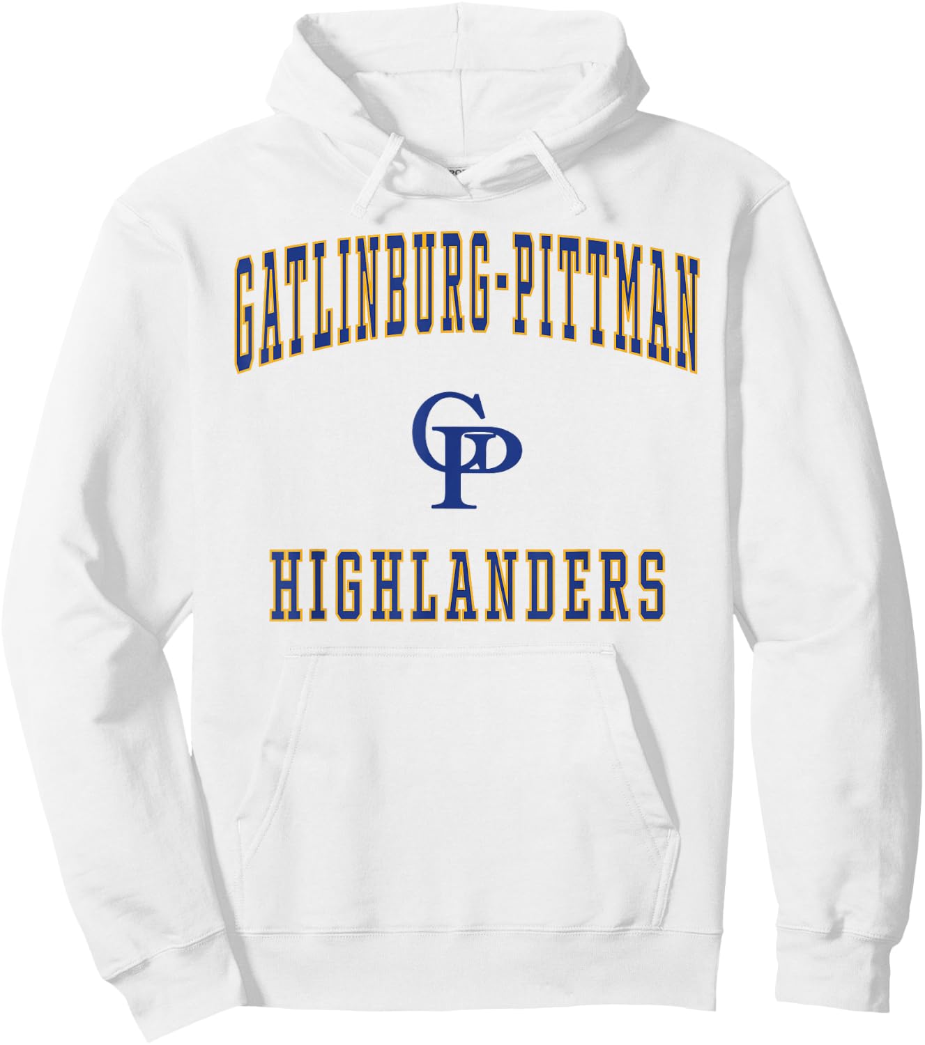 Gatlinburg-Pittman High School Highlanders Hoodie - Hoodie | White