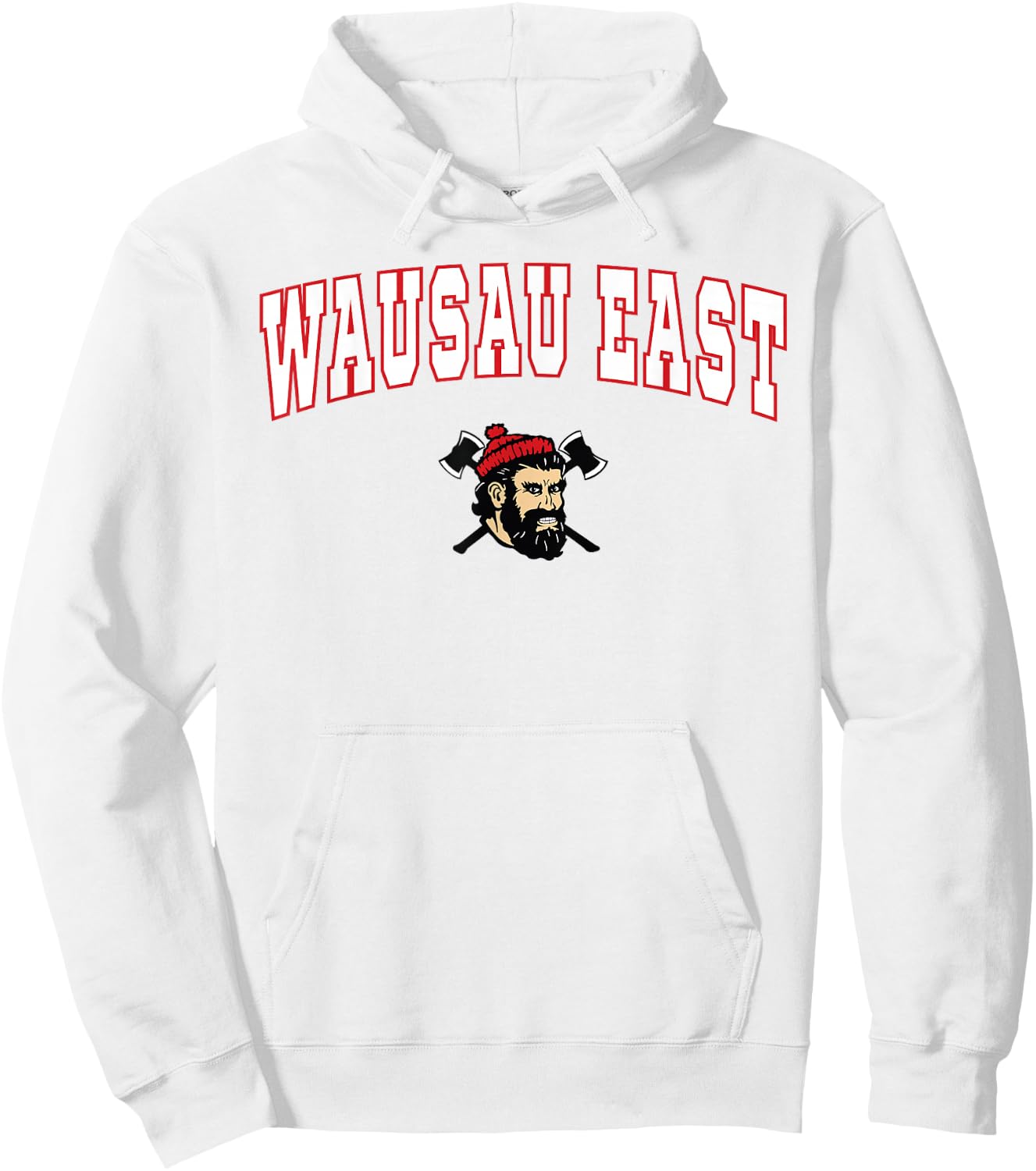 Wausau East High School Lumberjacks Hoodie - Hoodie | White