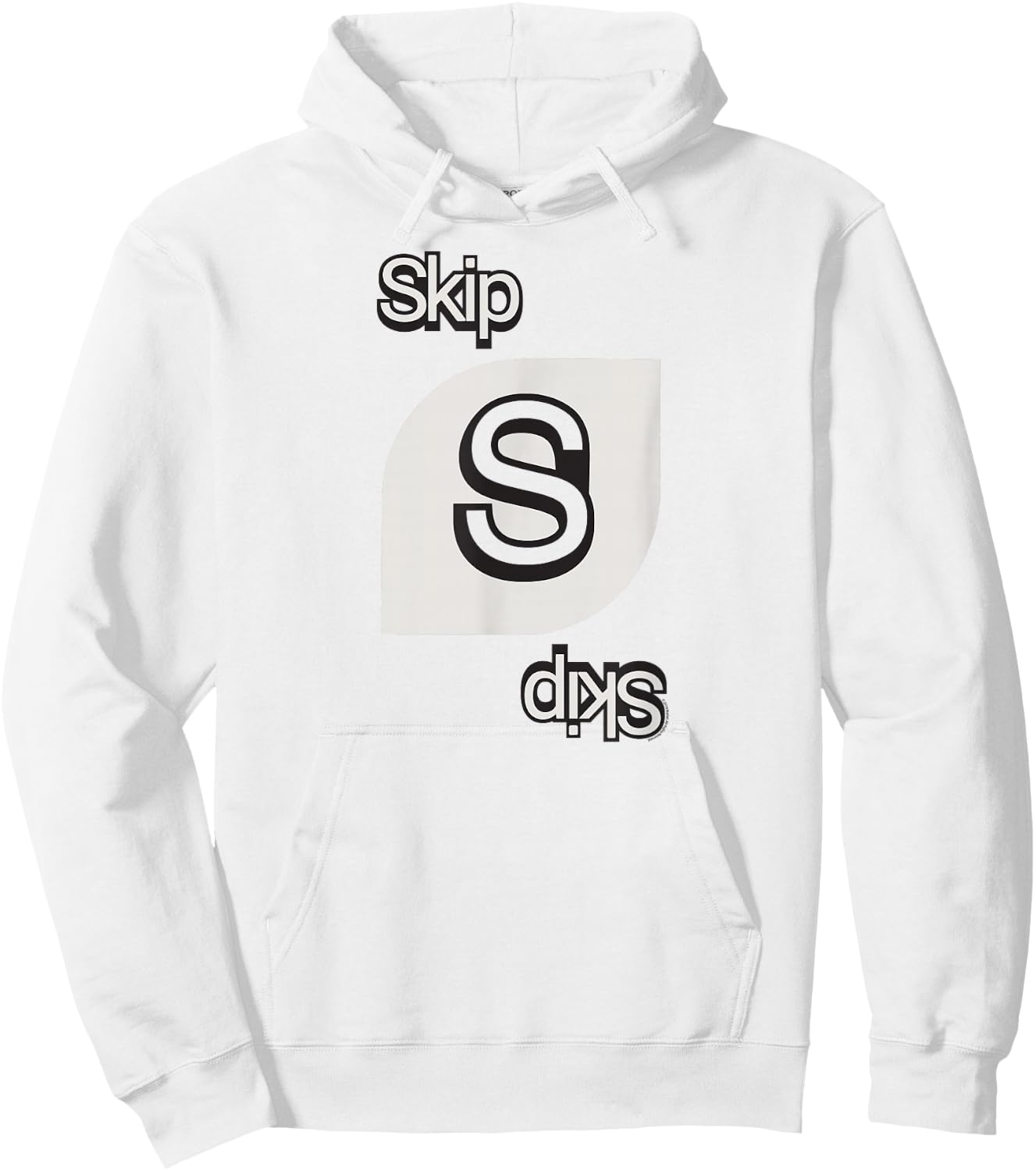 UNO - Sliver Skip Card Hoodie - Hoodie | White