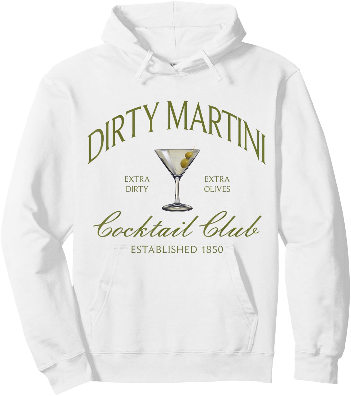 Dirty Martini Hoodie - Hoodie | White
