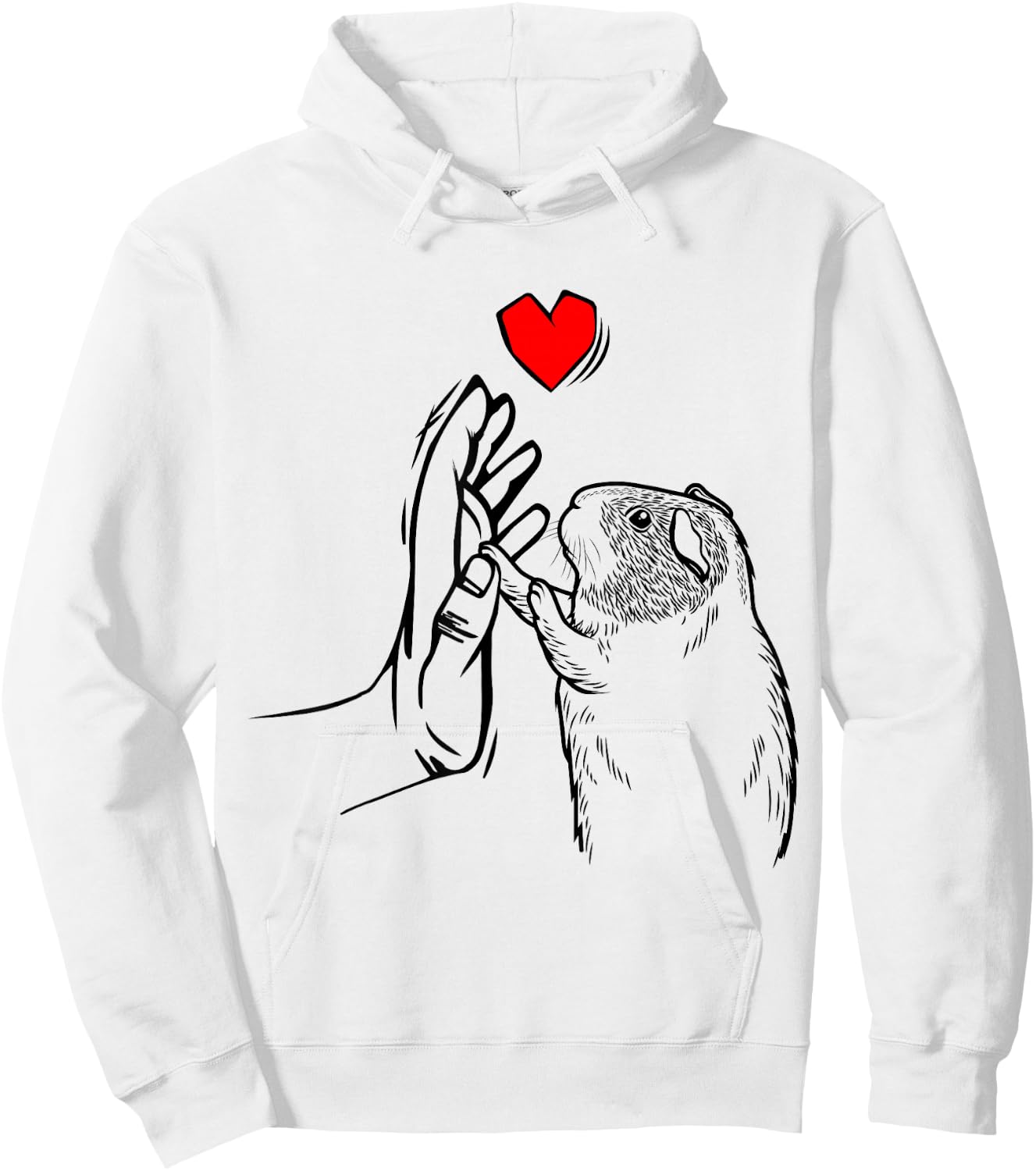 Hamster Love Gold Hamster Dwarf Hamster Girls Women Hoodie - Hoodie | White