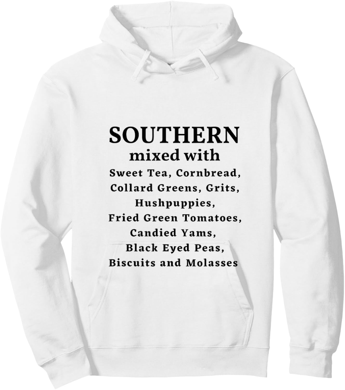 Southern Mixed With... Hoodie - Hoodie | White