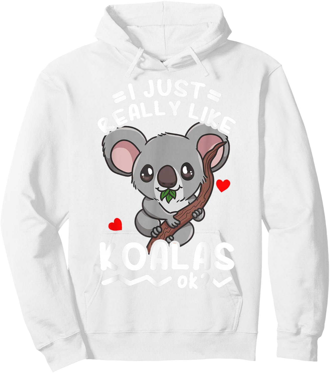 Koalas Koala Bear Hoodie - Hoodie | White