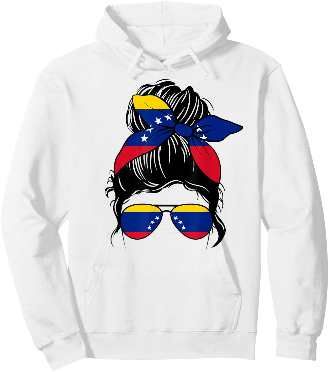 Venezuela Graphic Design for Girls Kid Venezuelan Toodler Hoodie - Hoodie | White