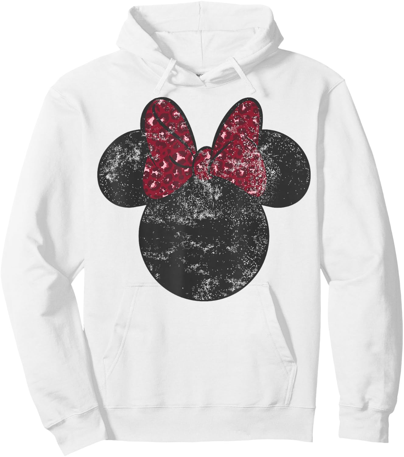 Disney Mickey and Friends Minnie Mouse Vintage Silhouette Hoodie - Hoodie | White