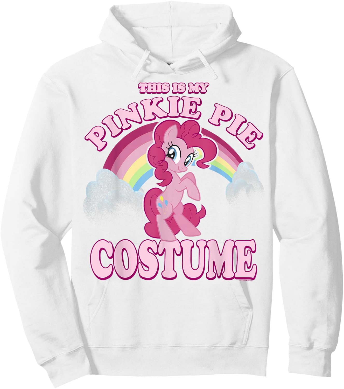 My Little Pony This Is My Pinkie Pie Halloween Costume Hoodie - Hoodie | White