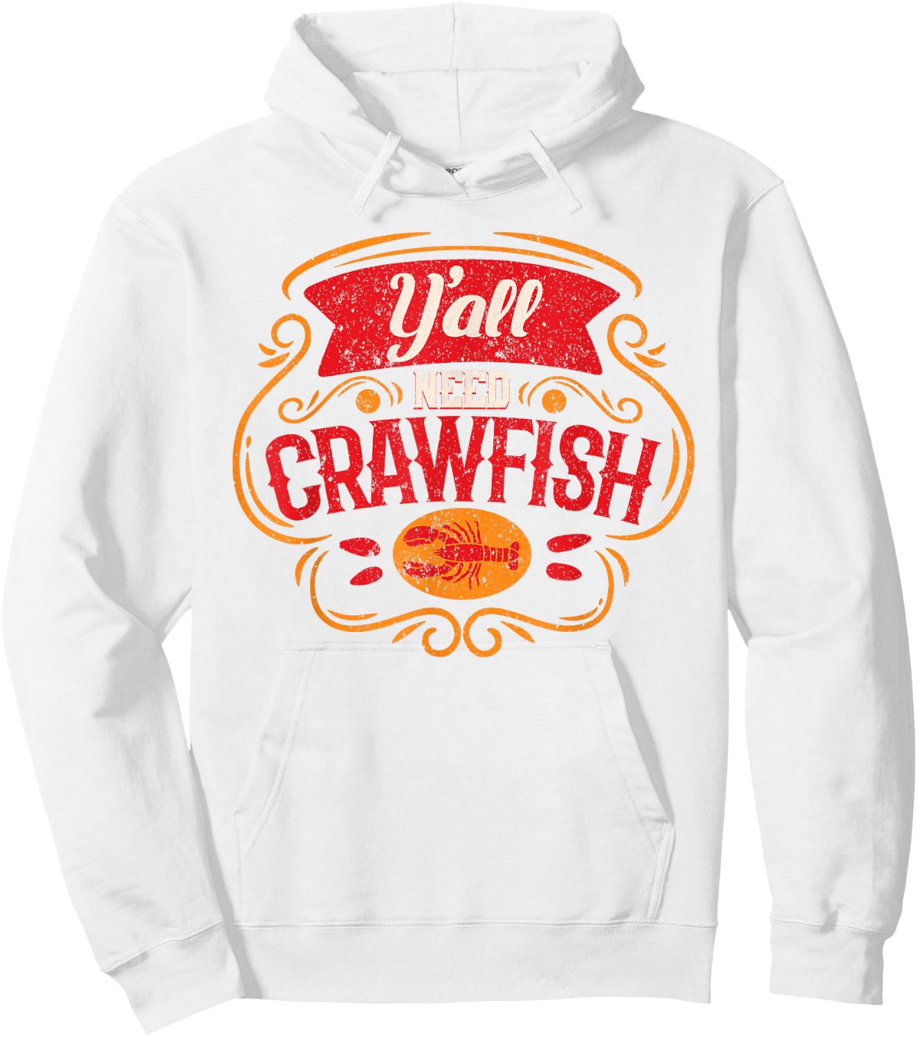 Y'all Need Crawfish Cute Bayou Cajun Seafood Boil Festival Hoodie - Hoodie | White