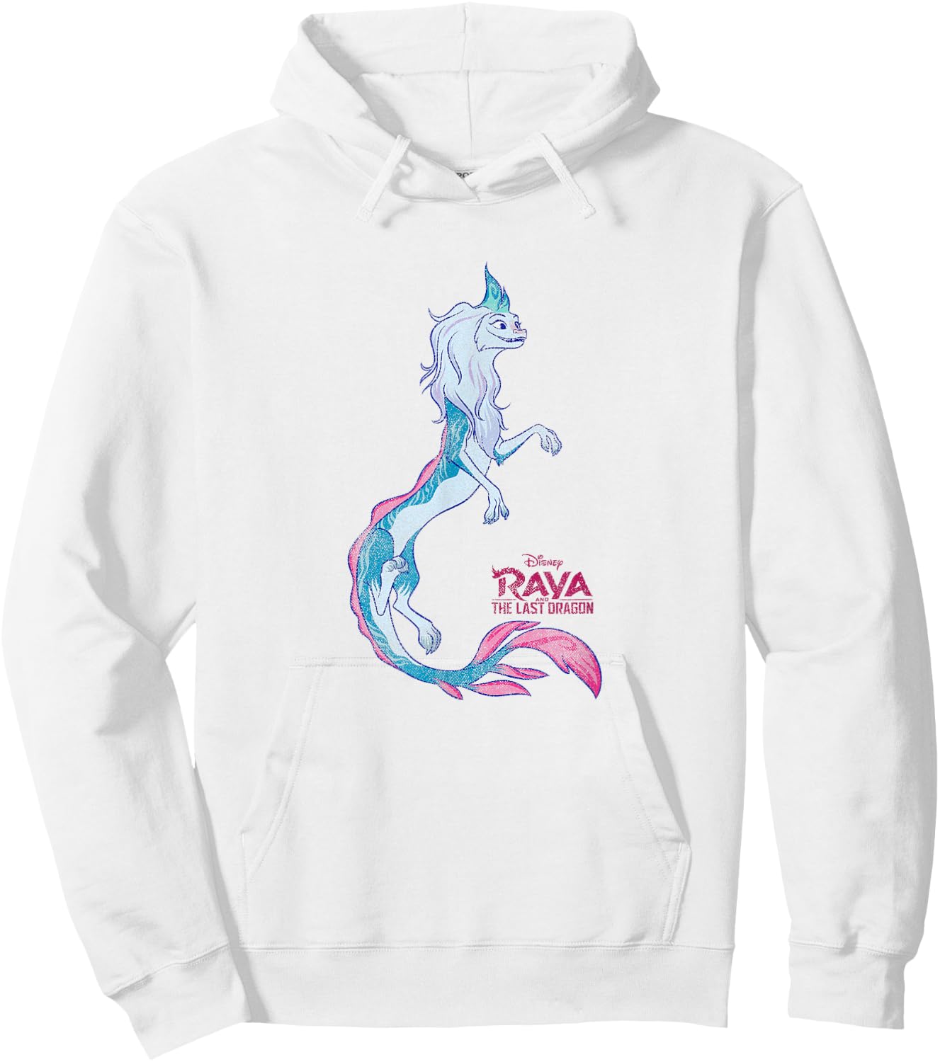 Disney Raya And The Last Dragon Sisu Simple Hoodie - Hoodie | White