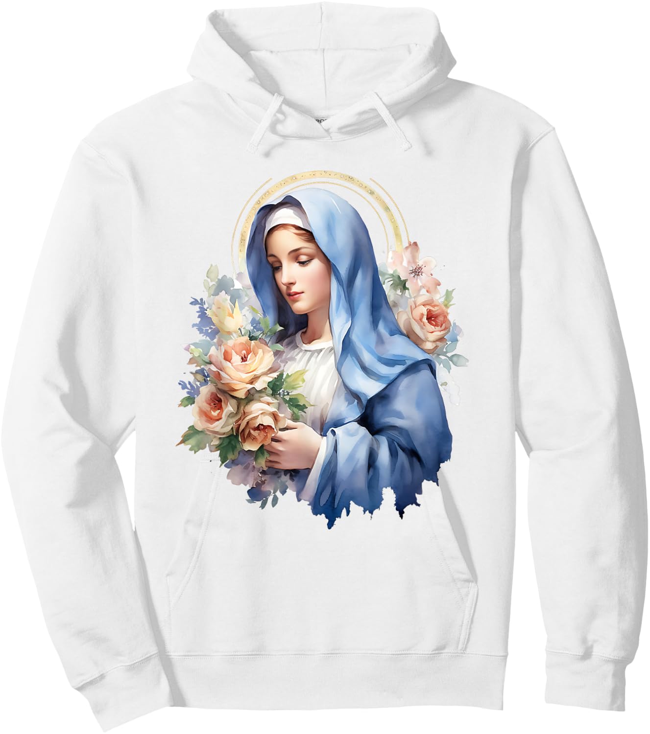 Virgen Mary La Virgen De Guadalupe Rosa Woman Hoodie - Hoodie | White
