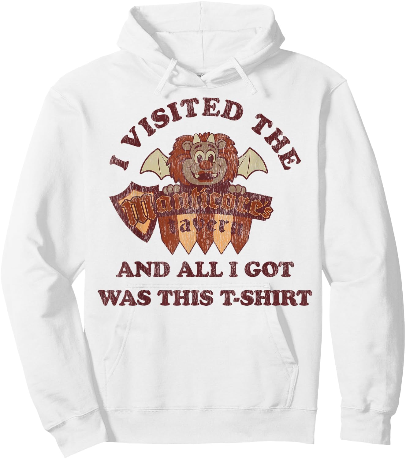 Disney Pixar Onward Manticore's Tavern Souvenir Hoodie - Hoodie | White
