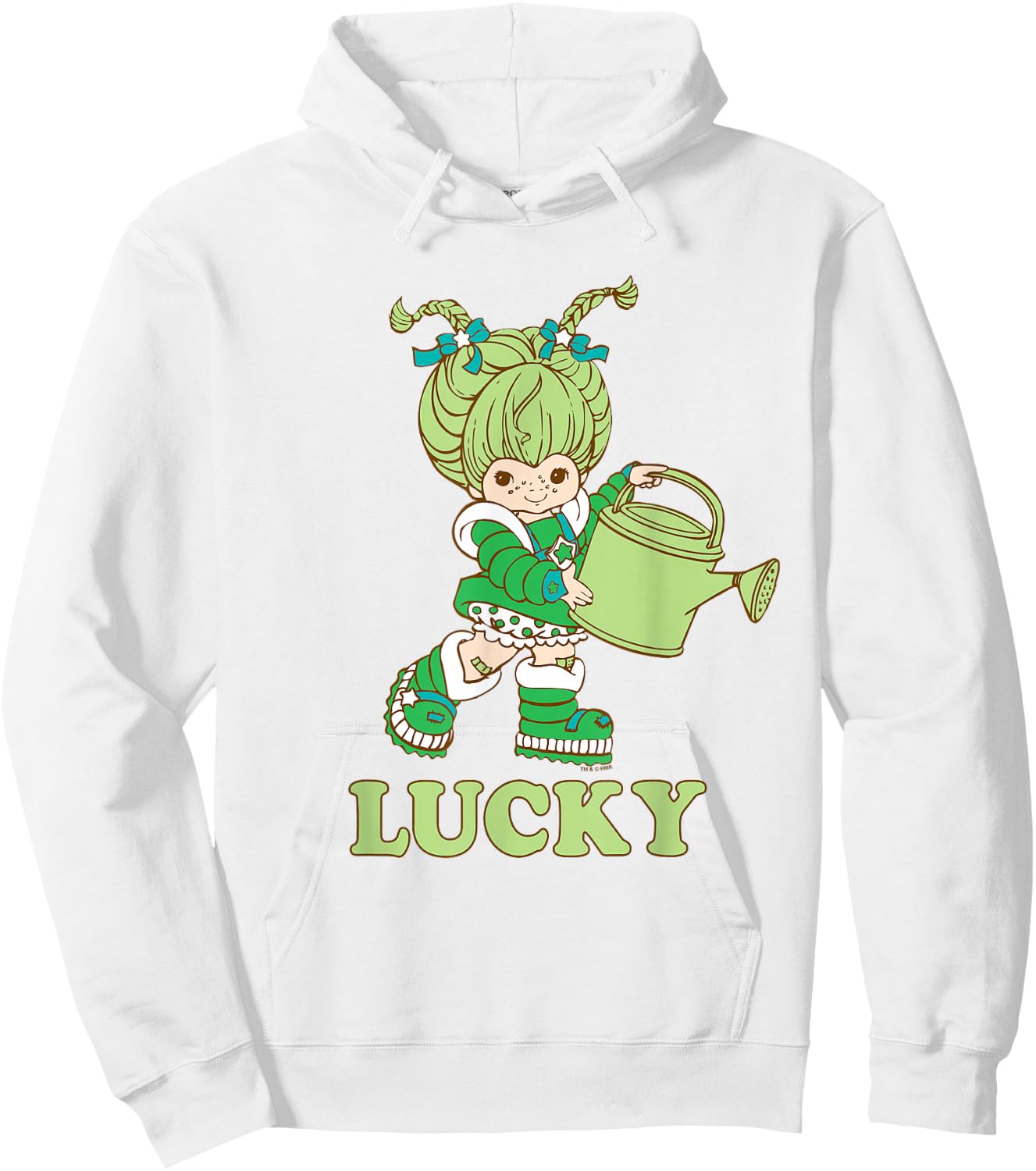 Rainbow Brite St. Patrick's Day Lucky Patty O'Green Portrait Hoodie - Hoodie | White