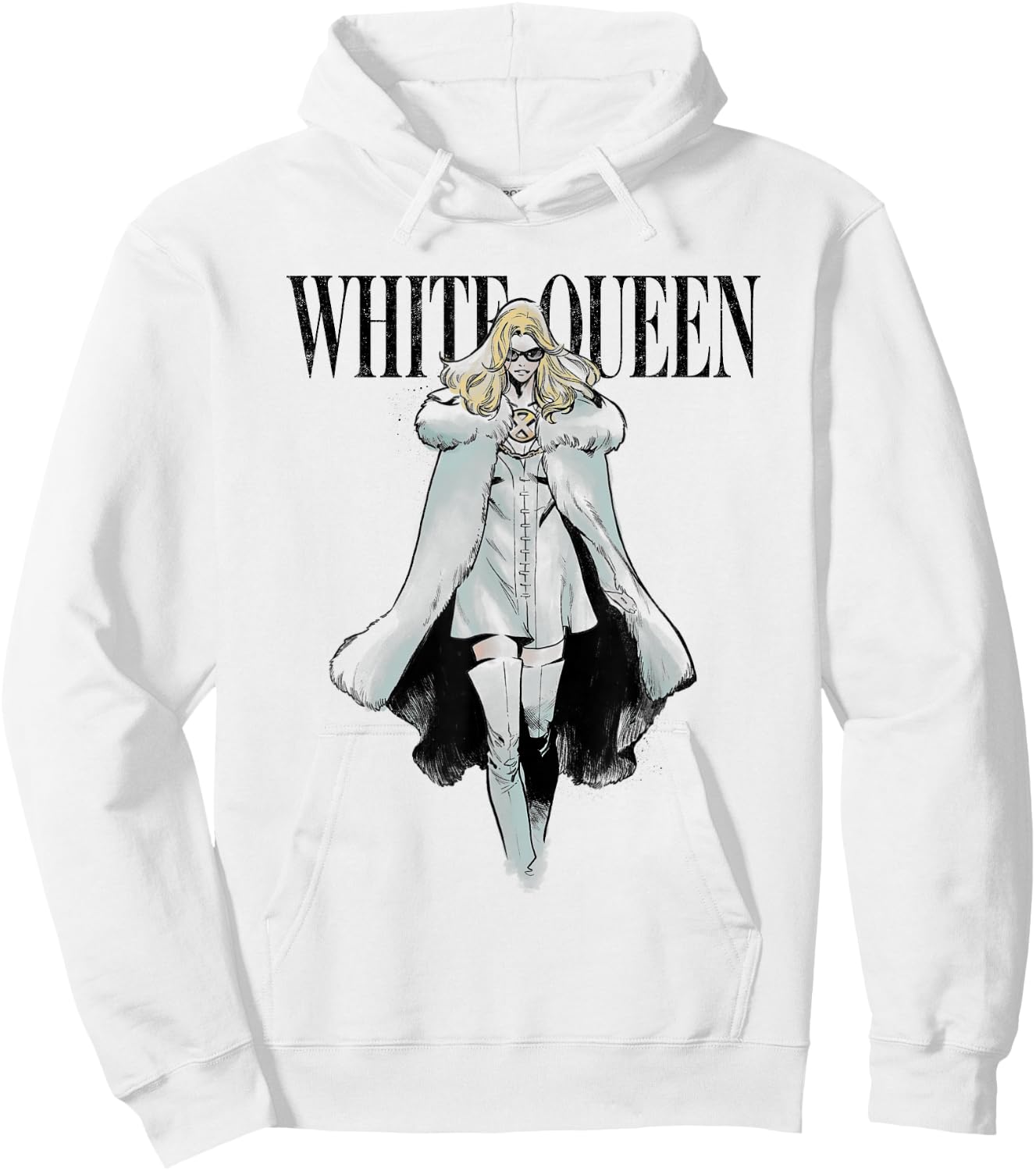 Marvel House of X Emma Frost White Queen Hoodie - Hoodie | White