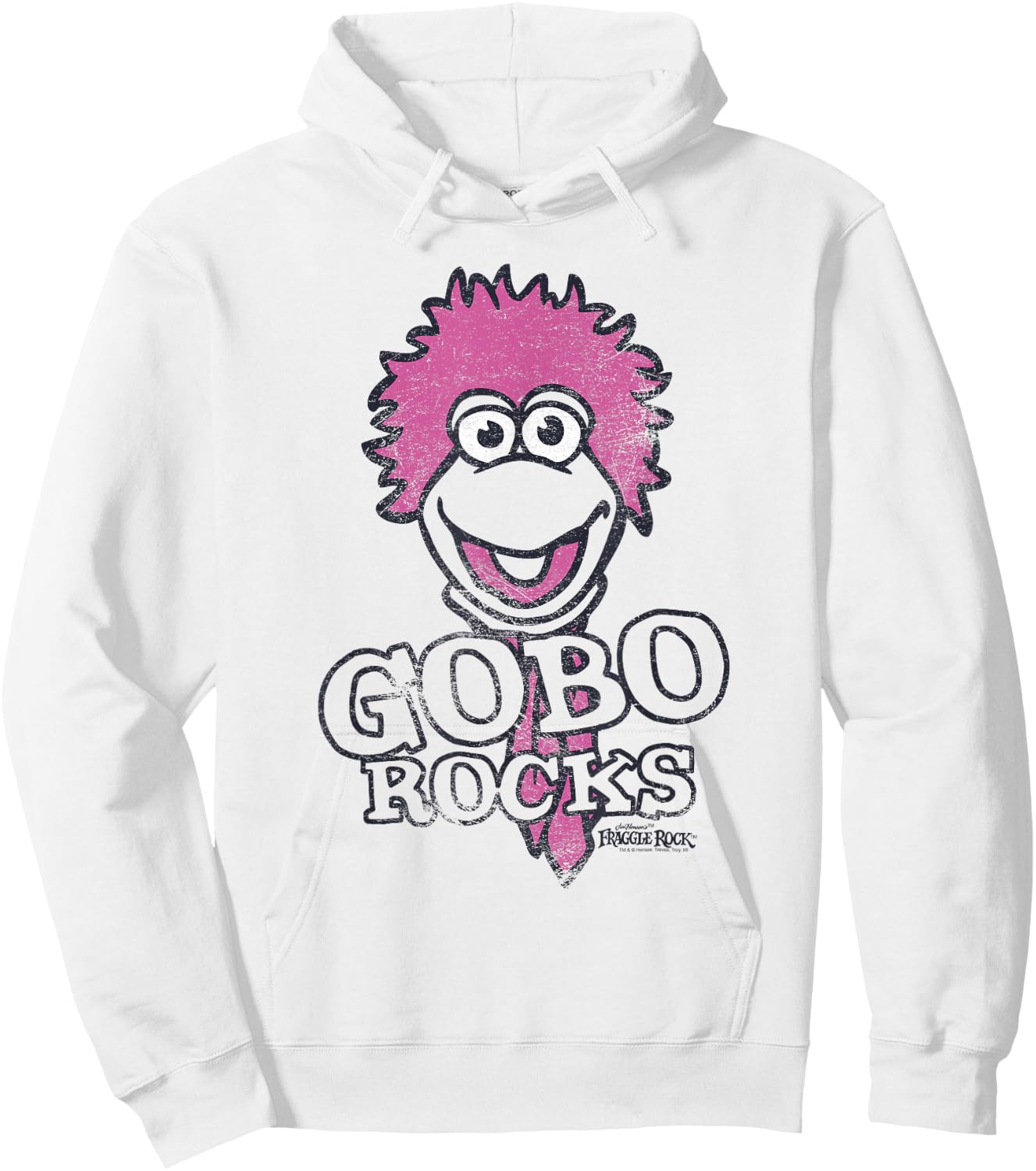 Fraggle Rock Gobo Rocks Hoodie - Hoodie | White