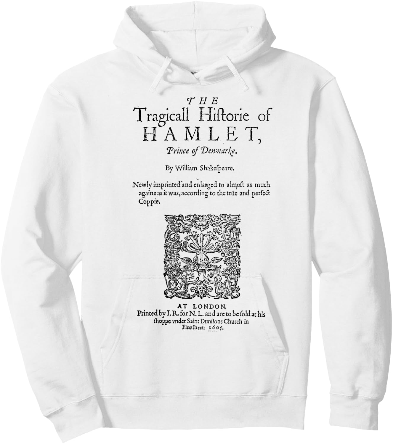 Hamlet Theatre Classical Literature Book Lover Hoodie - Hoodie | White