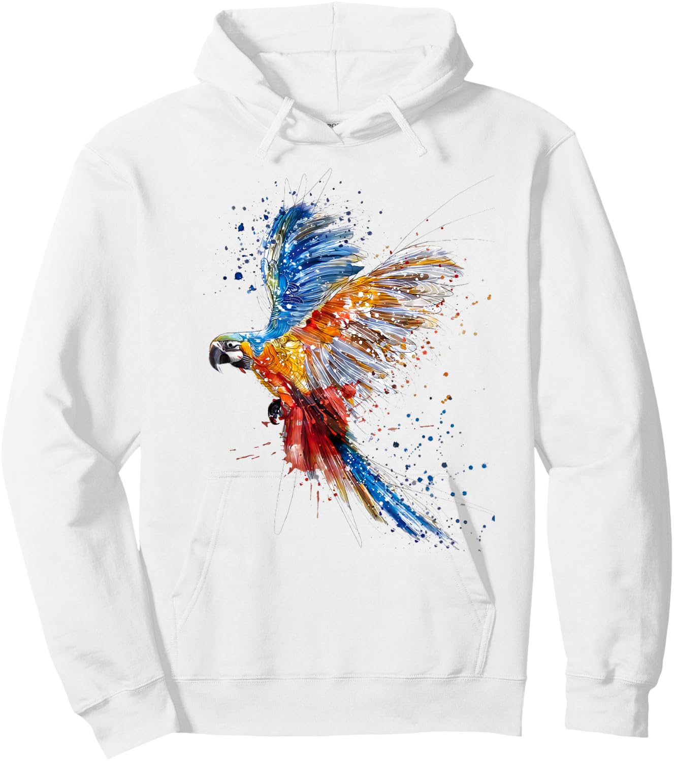 Love parrot Women Shirt parrot Lovers for kids and girls Hoodie - Hoodie | White