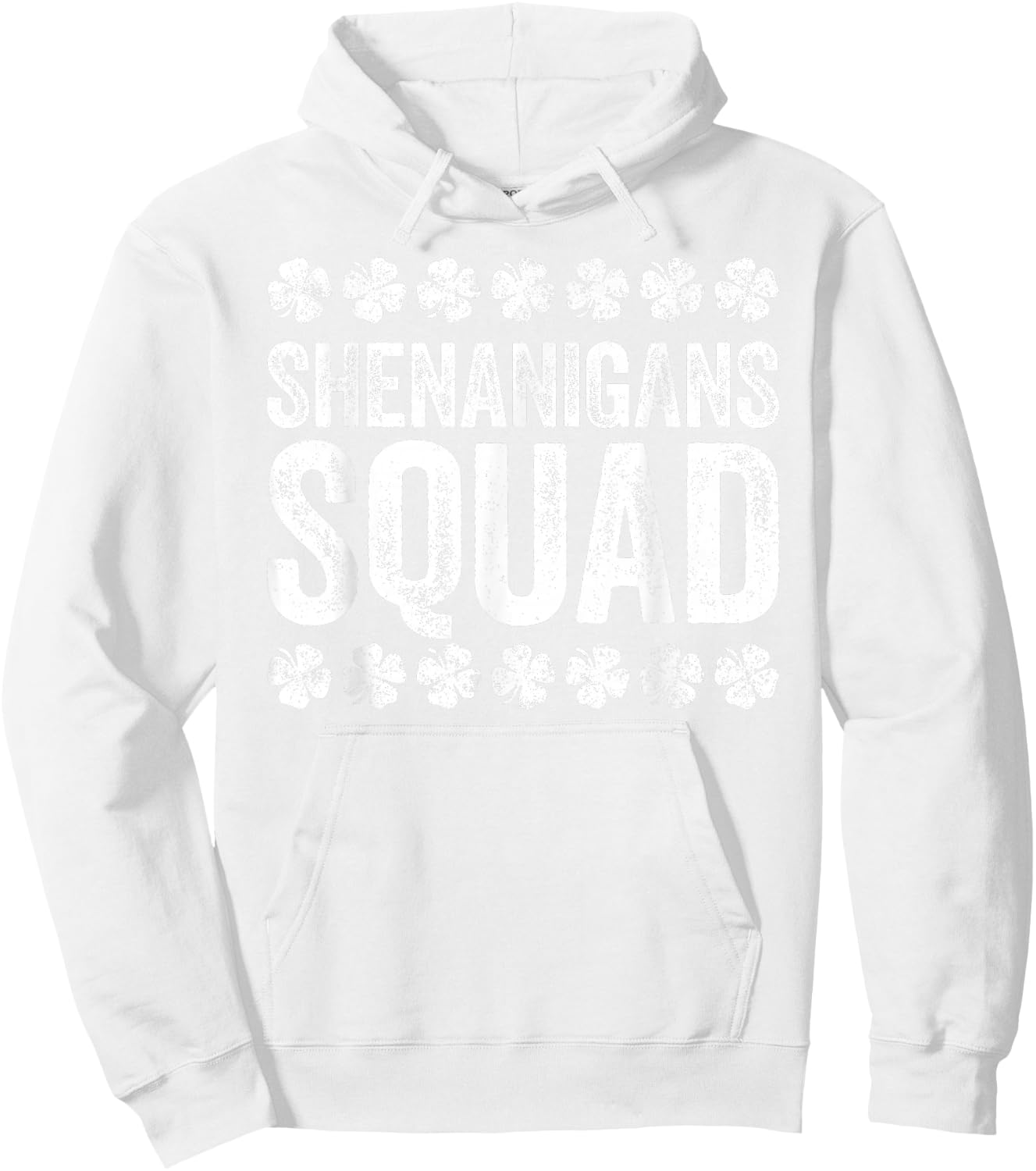 Shenanigans Squad Shirt Irish Men Women Kids St Patricks Day Hoodie - Hoodie | White